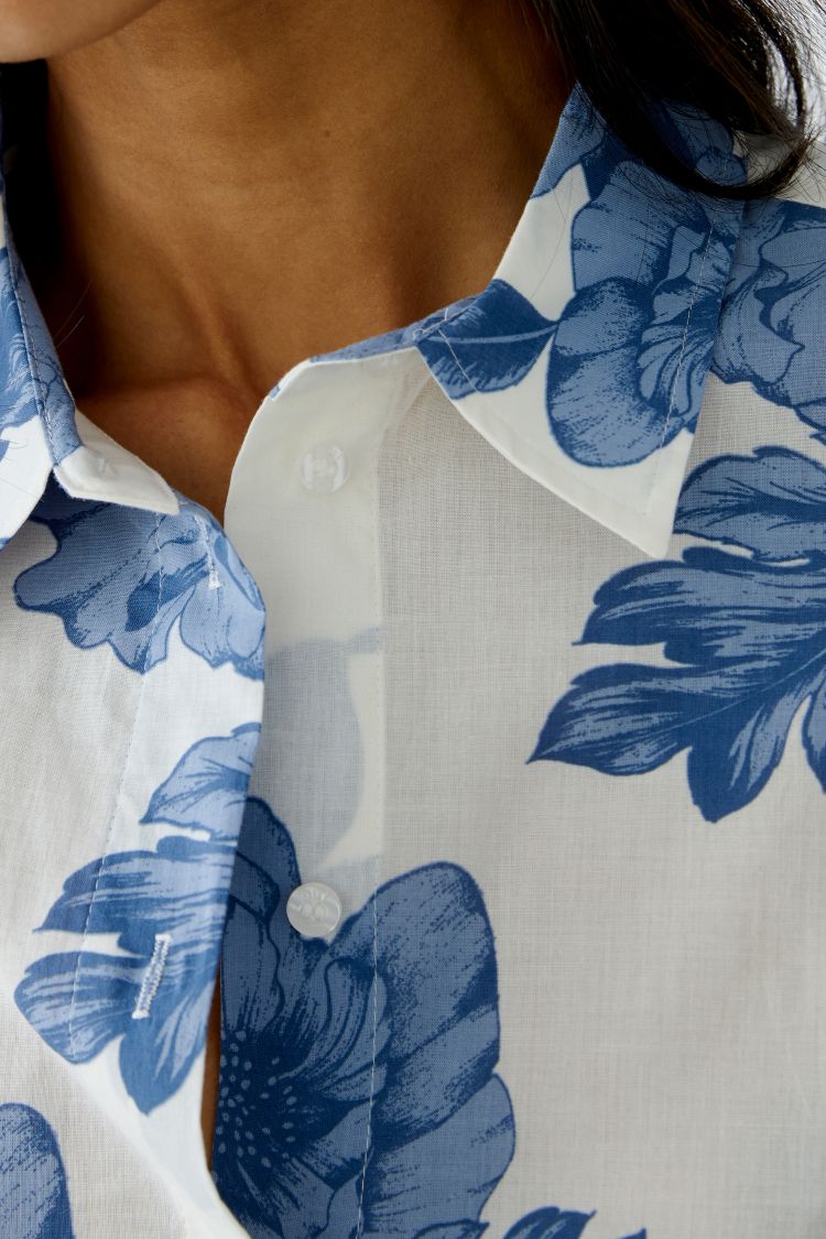 Oui - Floral Print Shirt