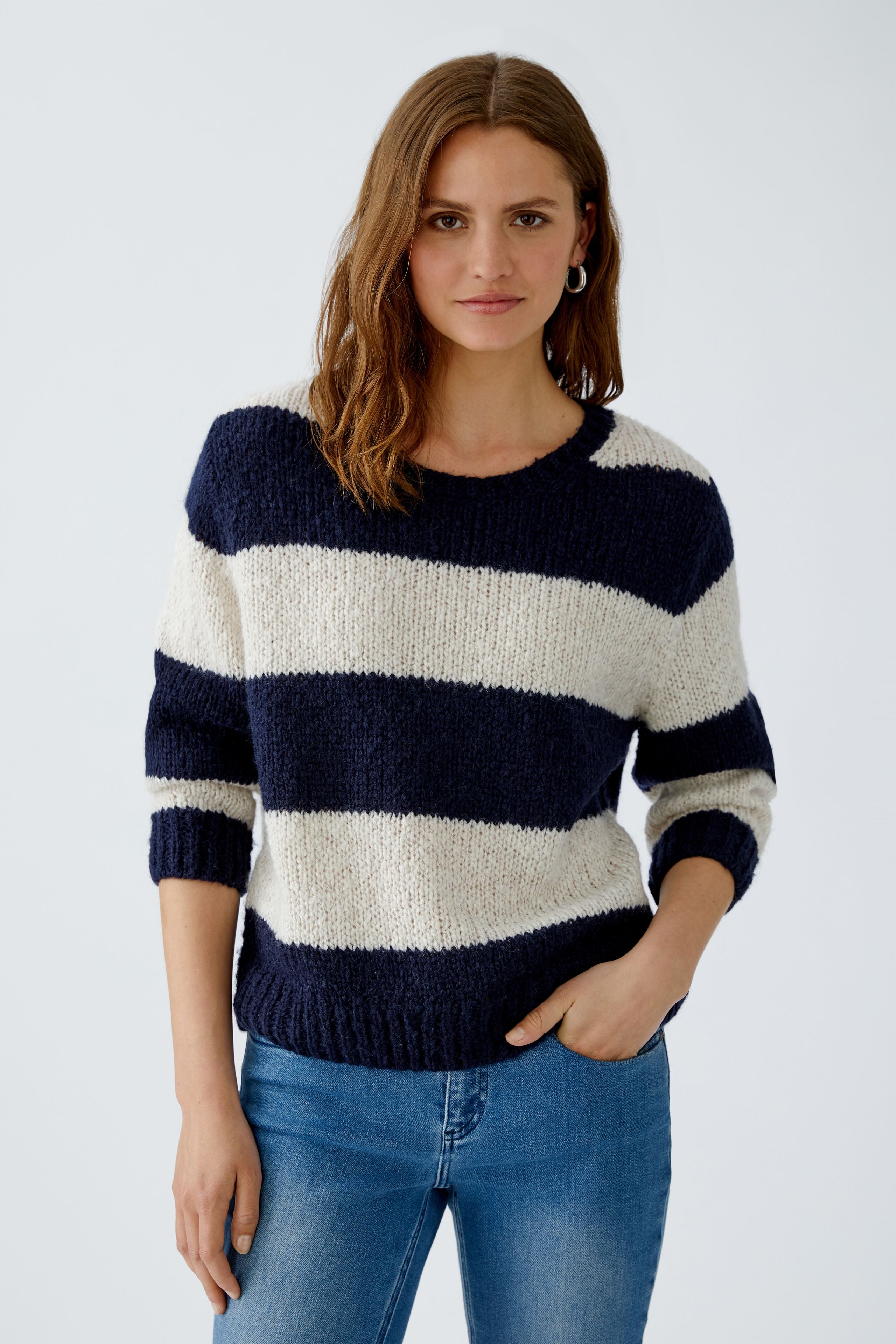 Oui - Stripe Knit