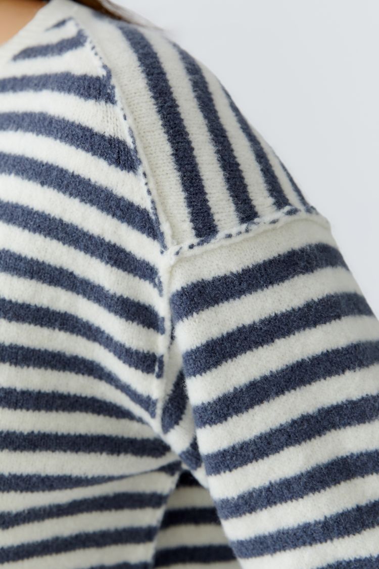 Oui - Striped Knit