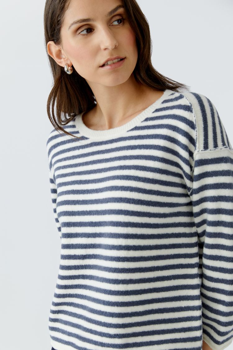 Oui - Striped Knit