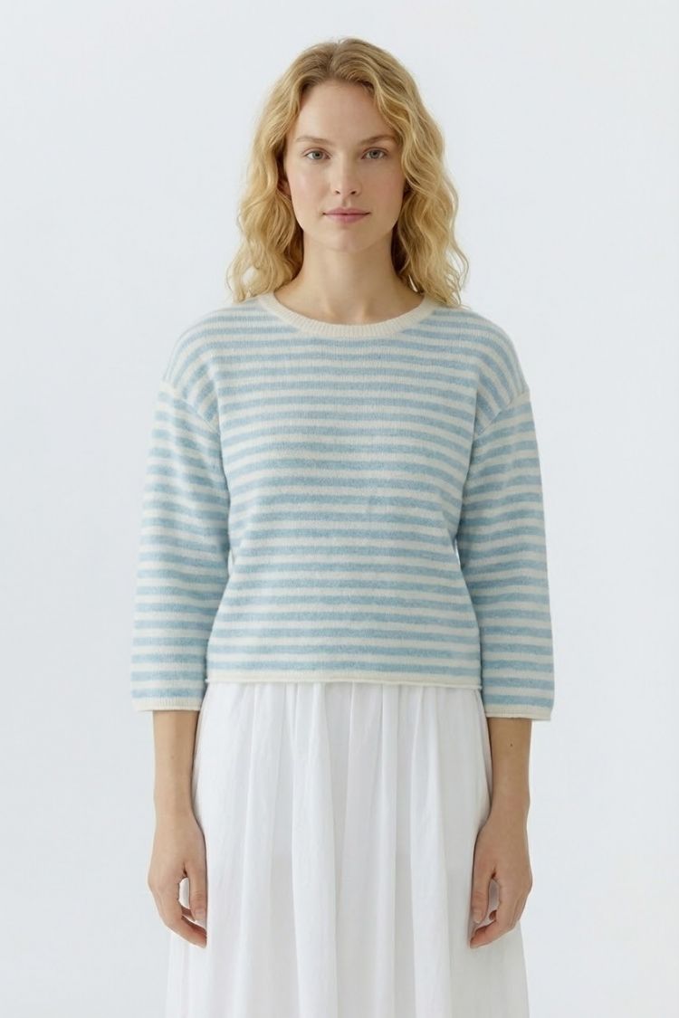 Oui - Striped Knit
