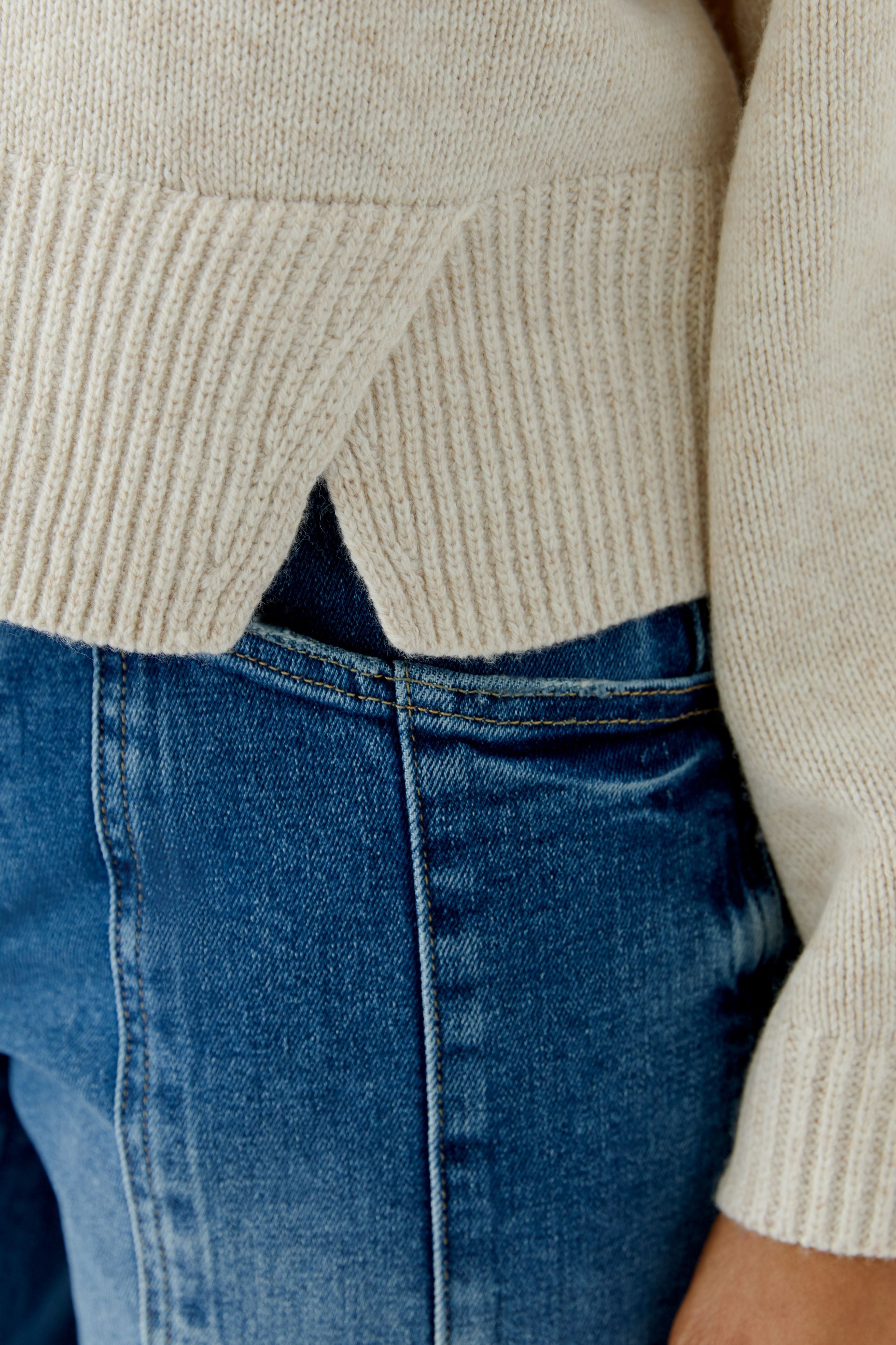 Oui - Crossover Knit