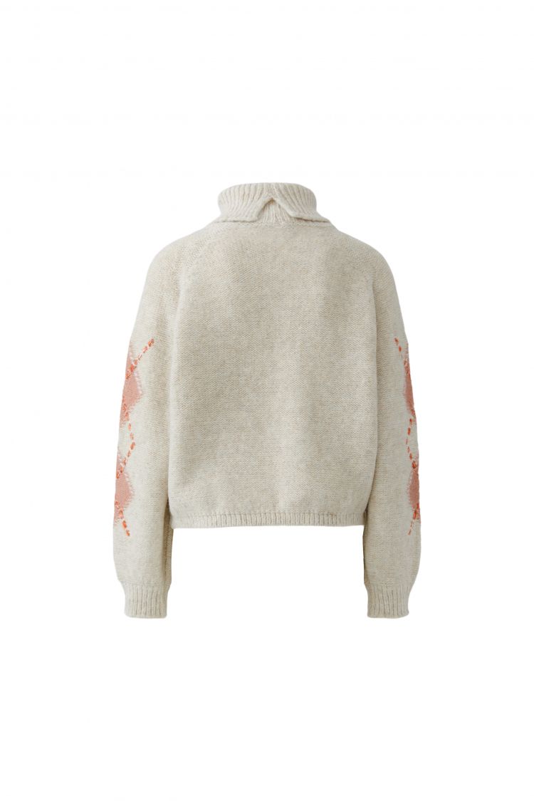 Oui - Argyle Knit