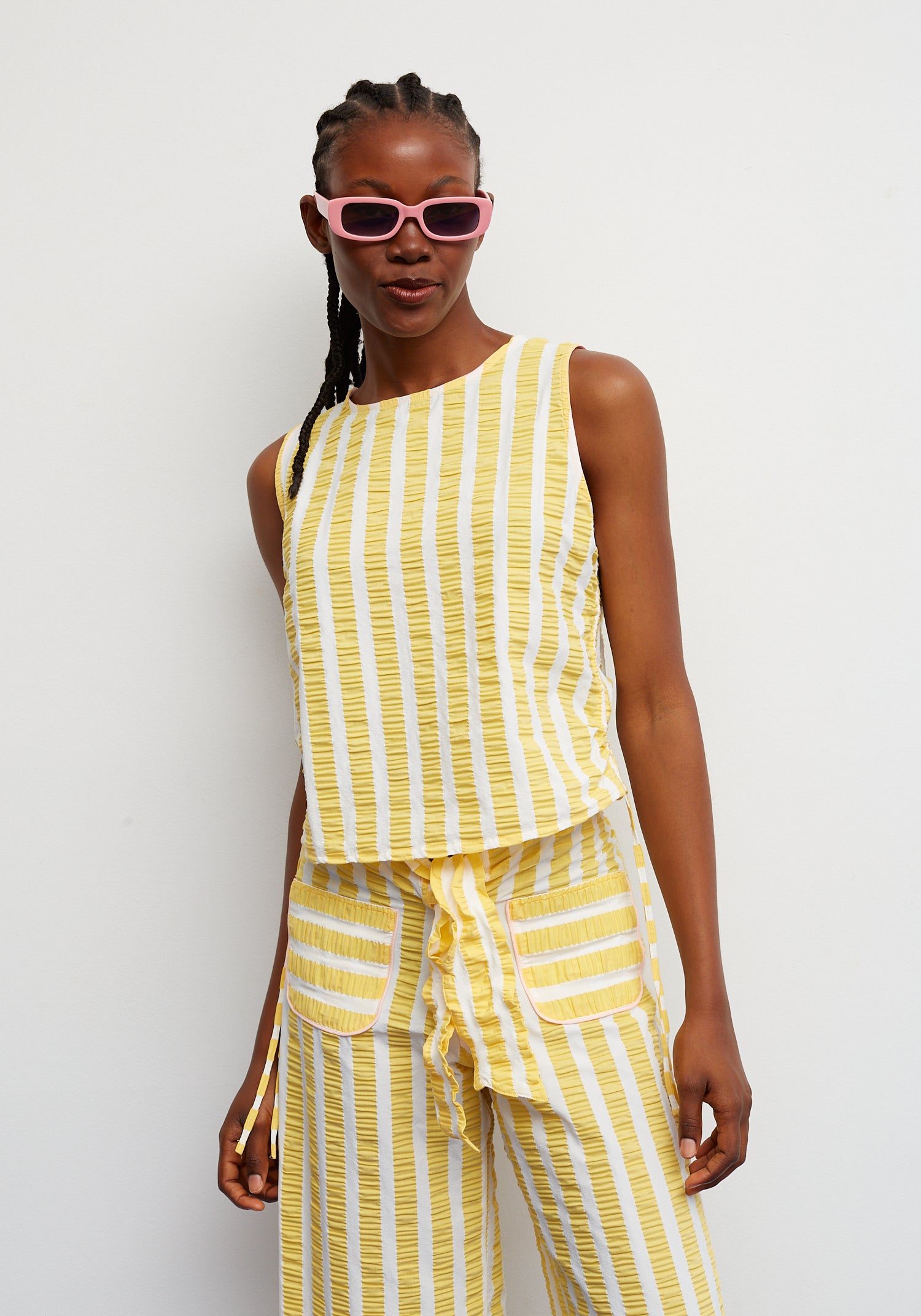 Dr Bloom - Stripe Top - Trouble