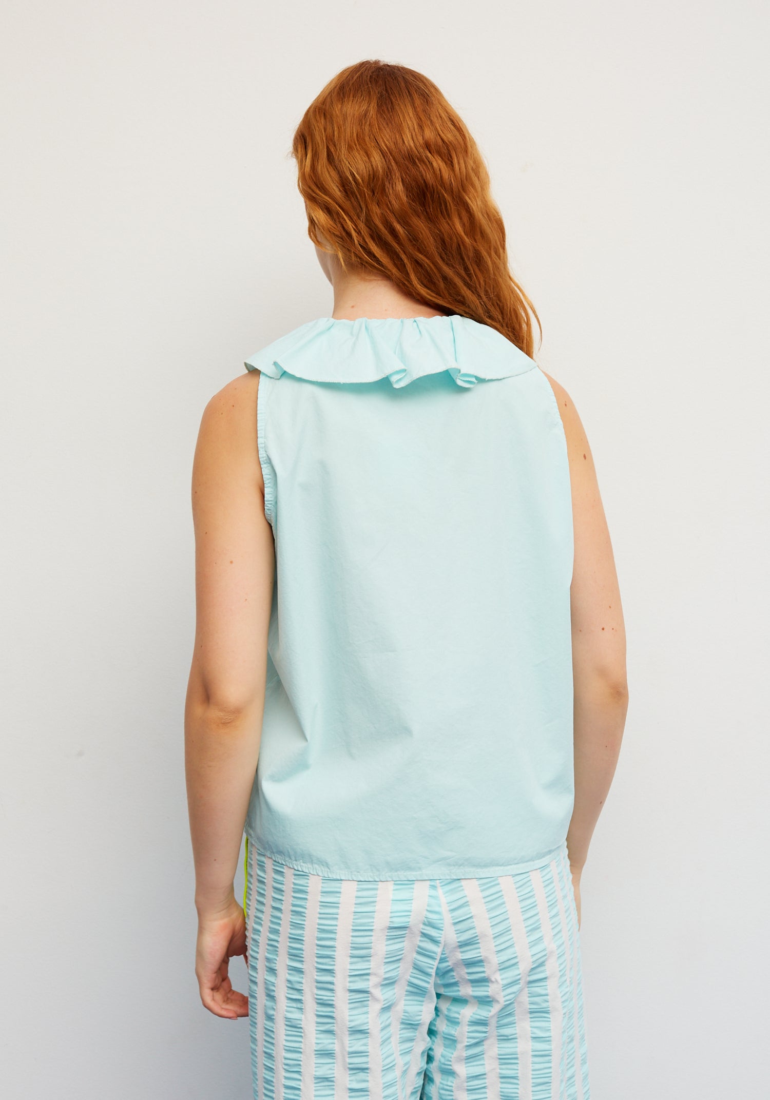 Dr Bloom - Peter Pan Top - Pesto