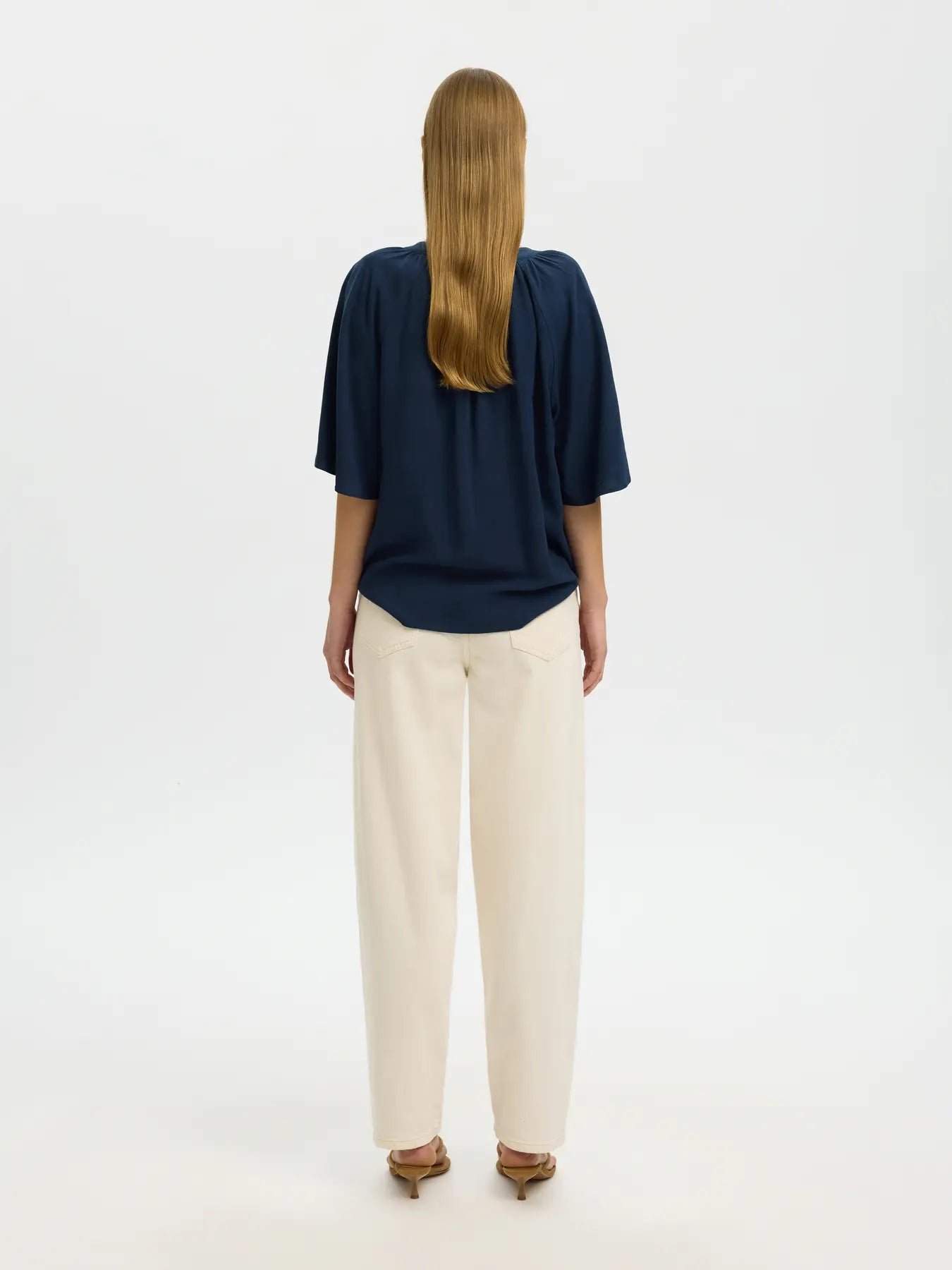Selected F - V Neck Top - Viva