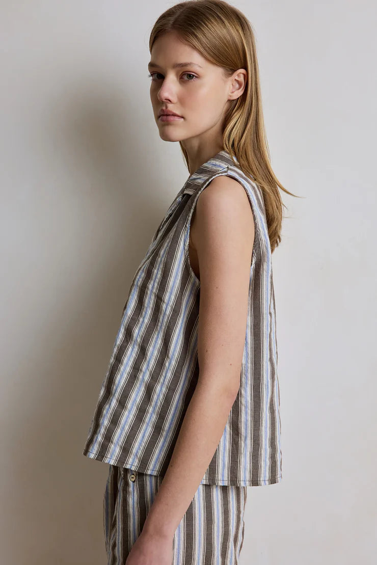 Hod - Stripe Blouse - Mimi