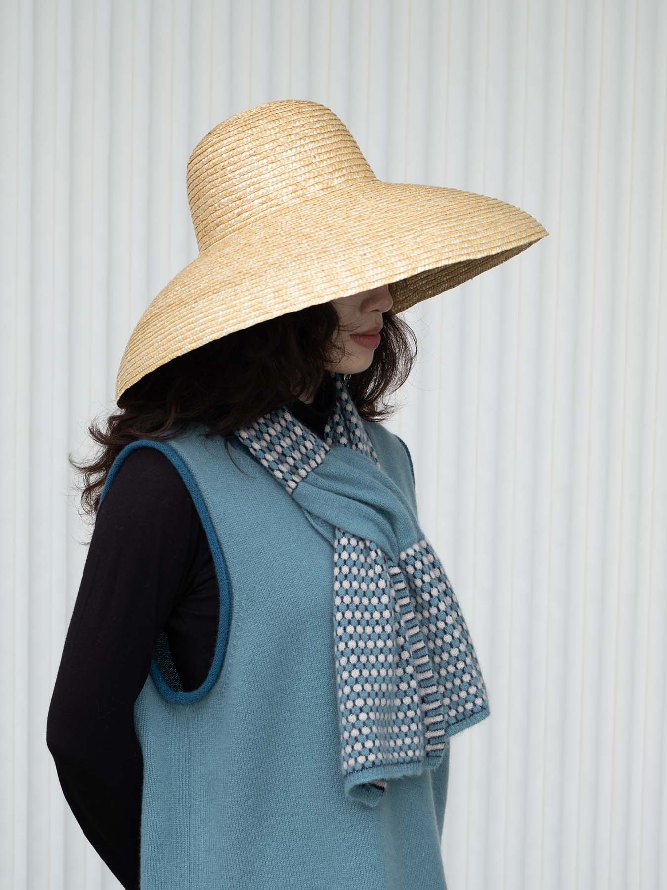Oats & Rice - Keyhole Scarf