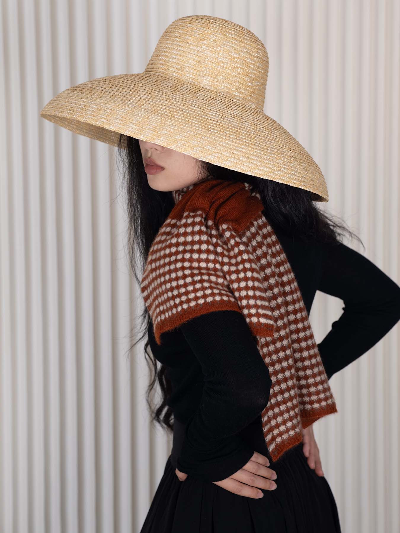 Oats & Rice - Keyhole Cashmere Scarf