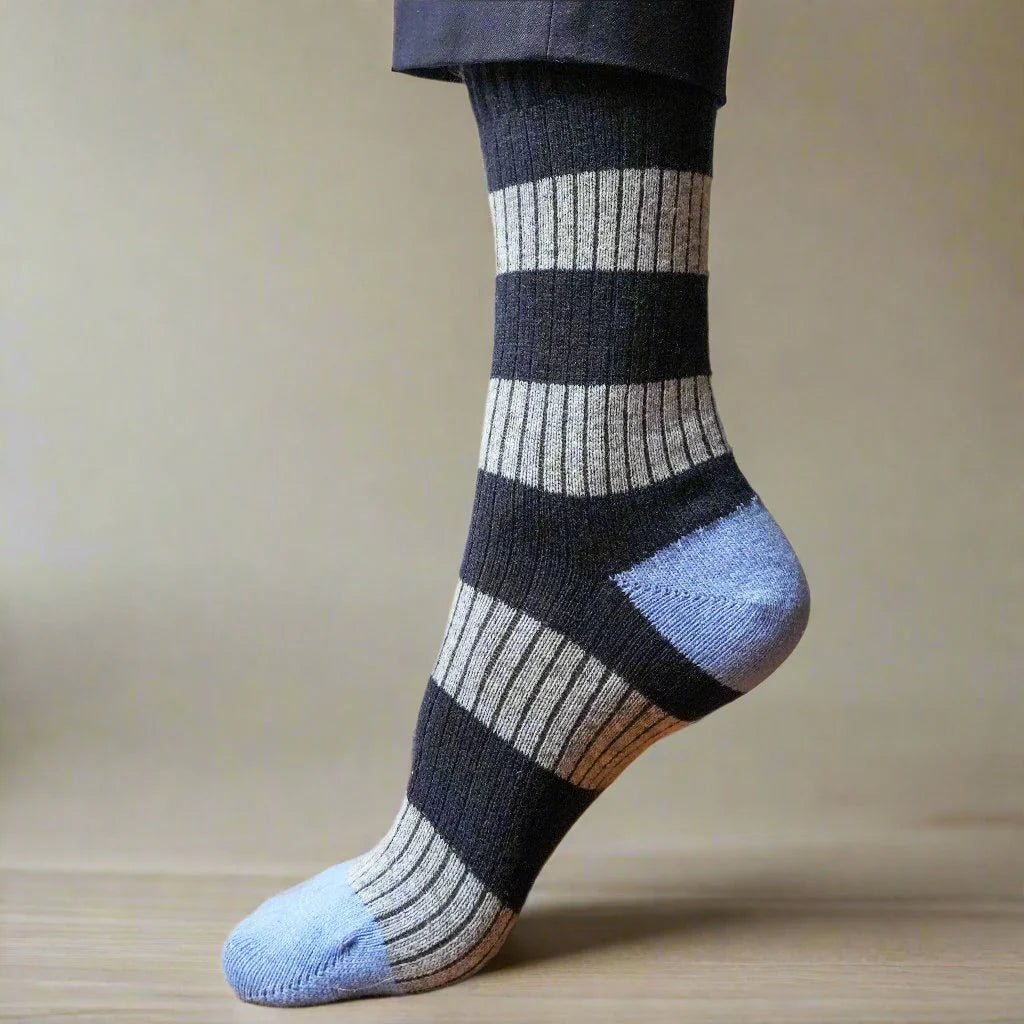 Klue - Wool Socks - Stripe