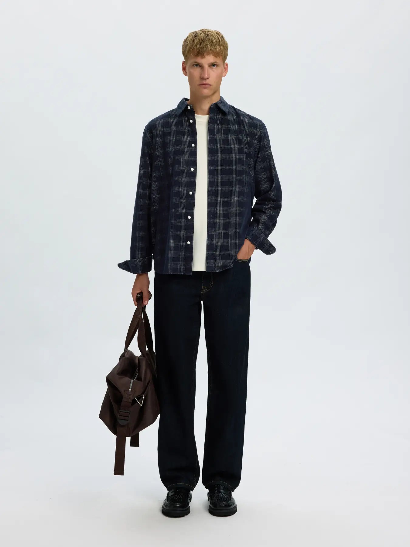 Selected H - Cord Shirt - Claus