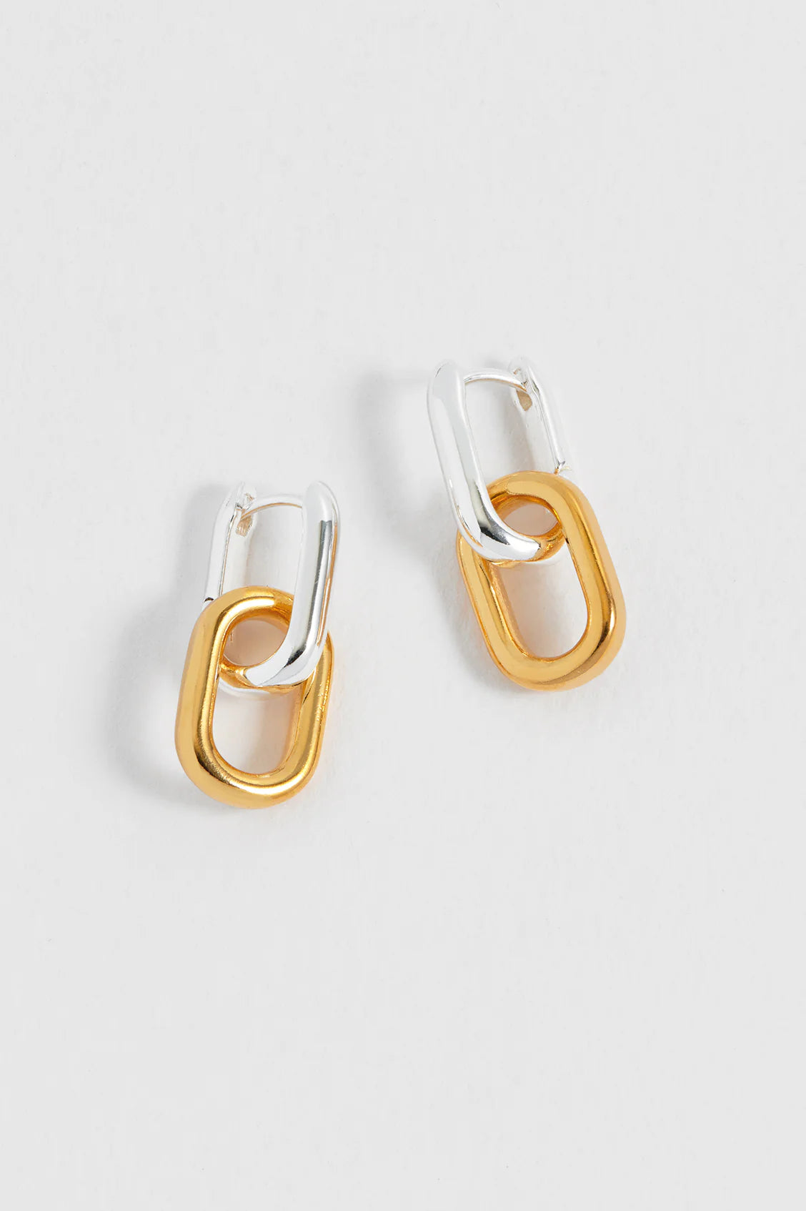 Estella Bartlett - Oblong Link Earrings