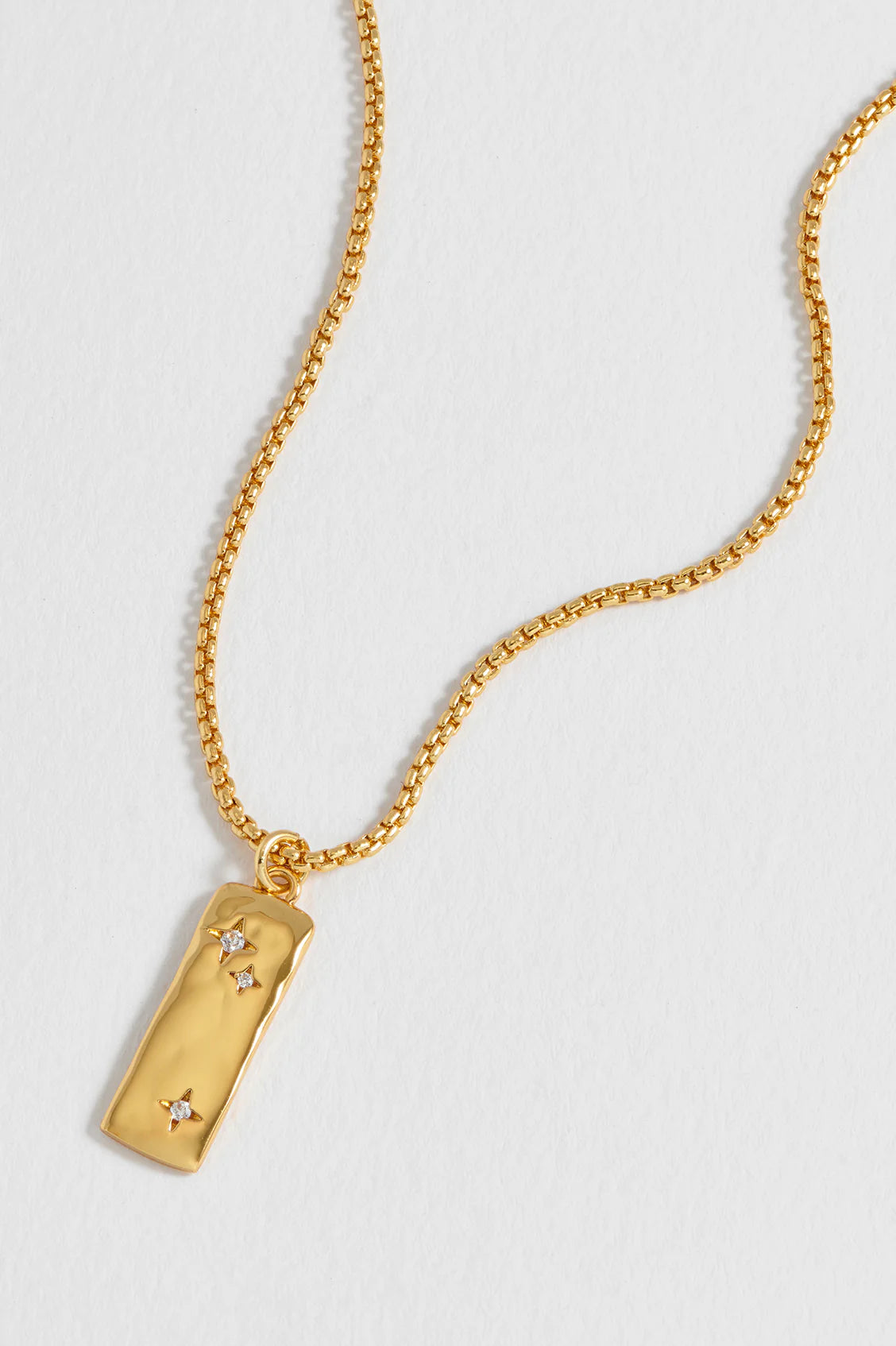 Estella Bartlett - Molten Tablet Necklace