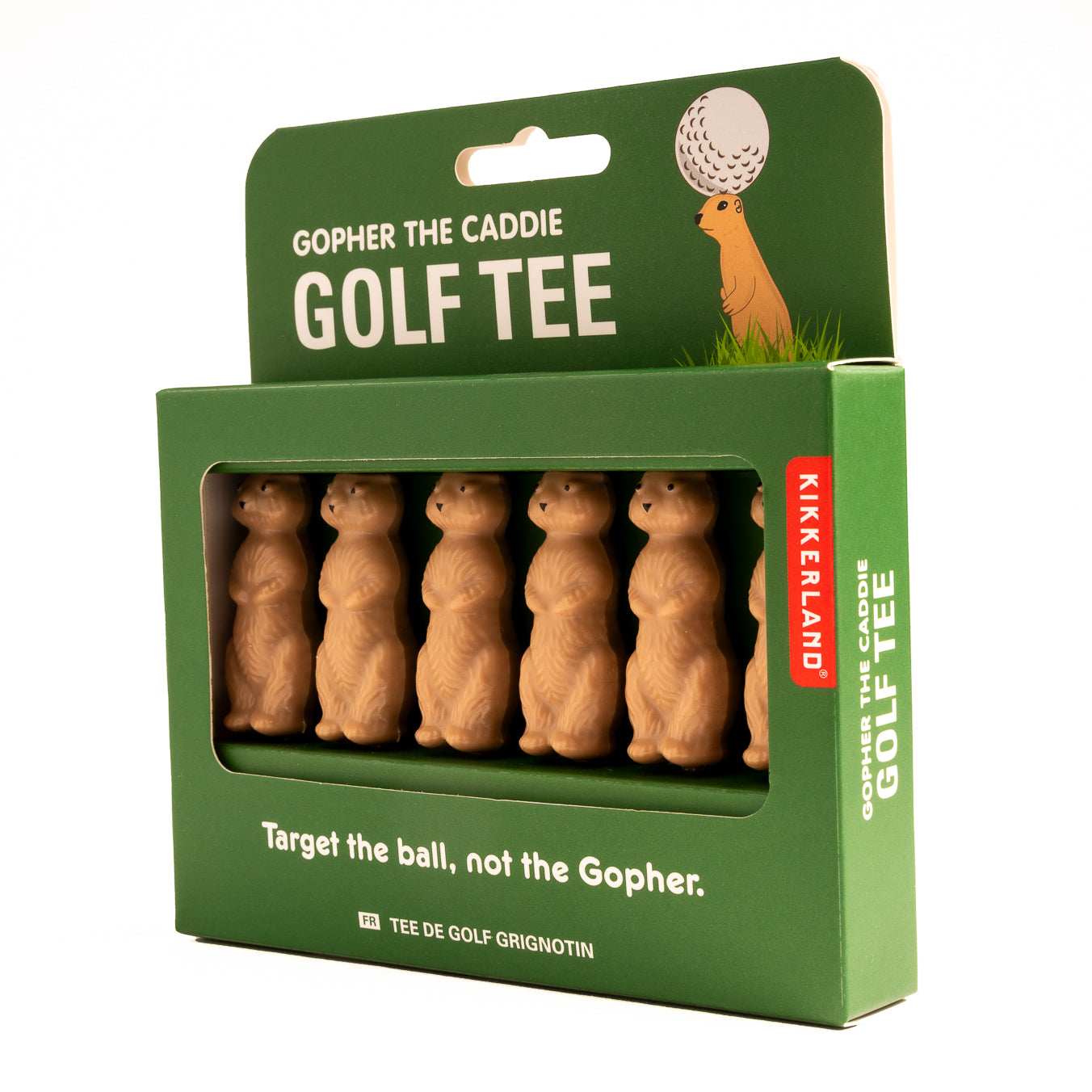 Kikkerland - Gopher The Caddy Golf Tee
