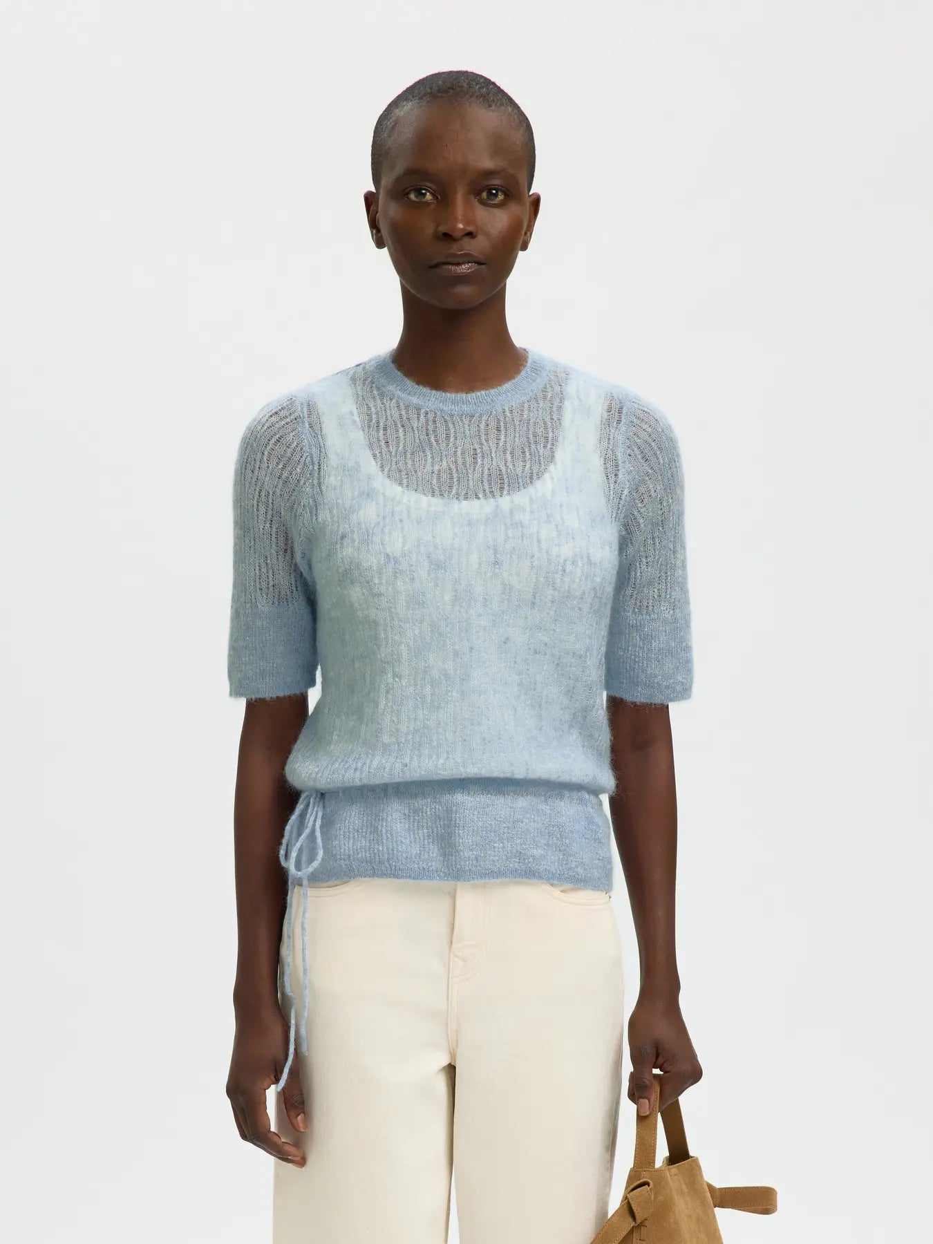 Selected F - Tie Detail Knit - Mayer