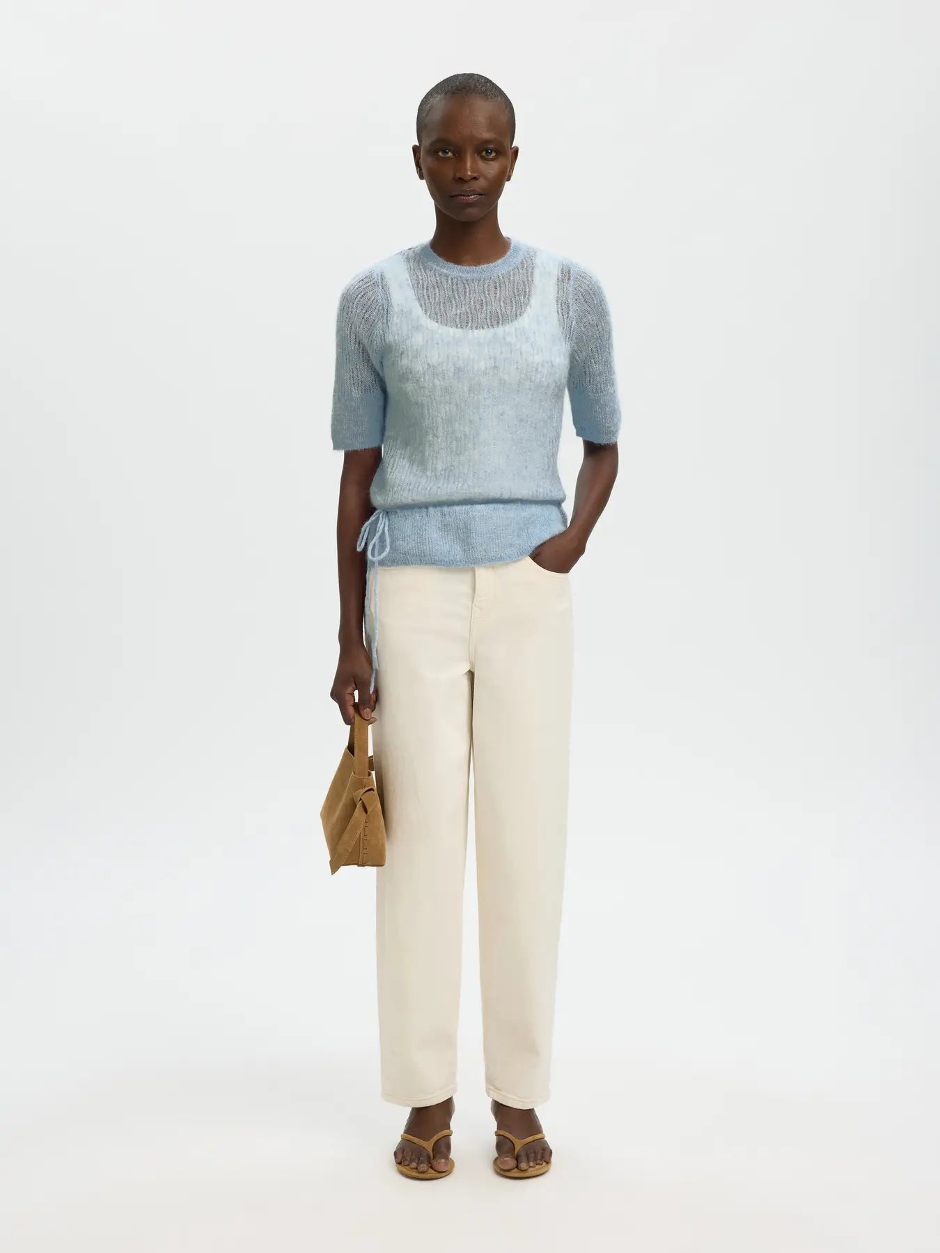Selected F - Tie Detail Knit - Mayer