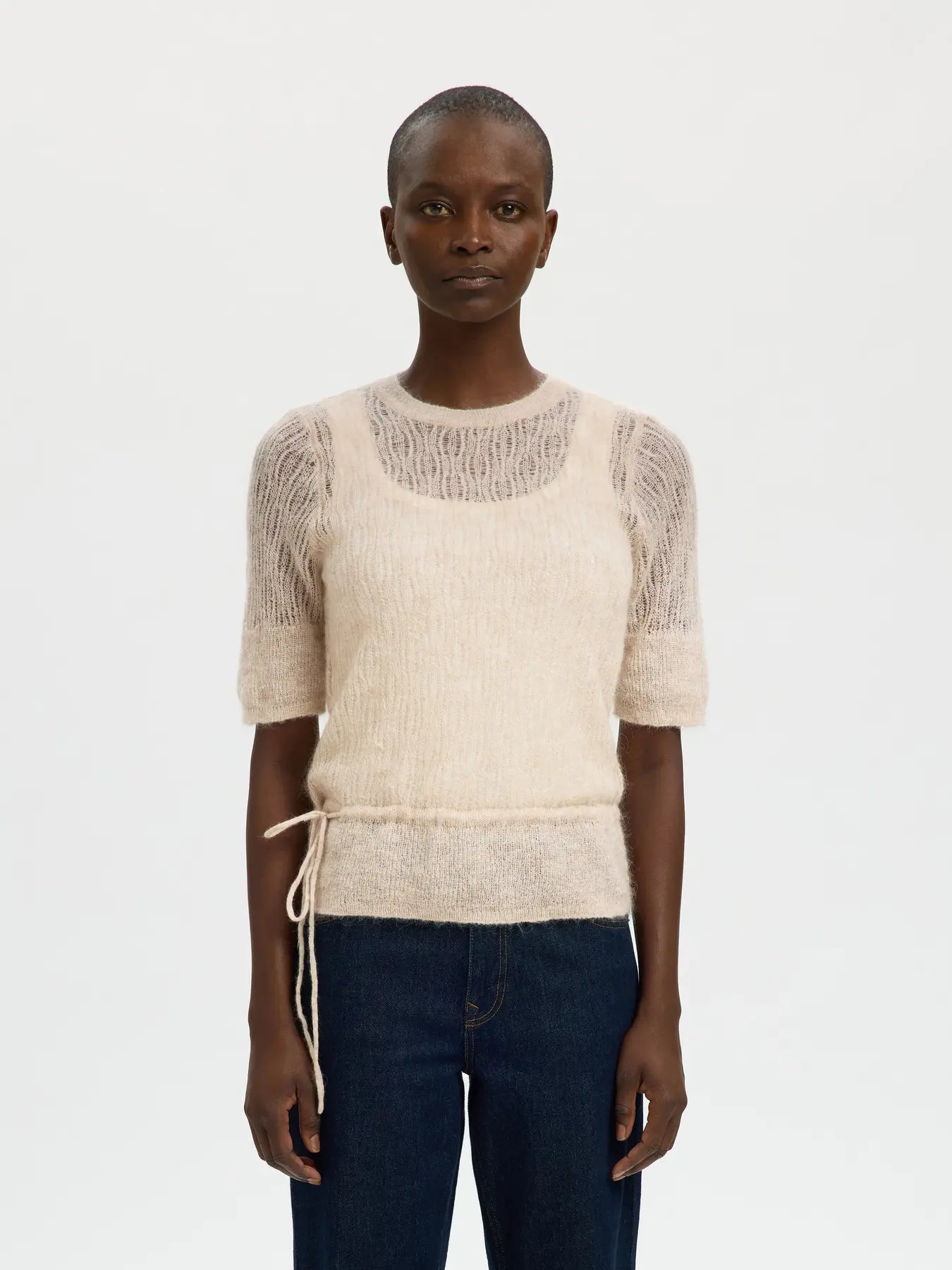 Selected F - Tie Detail Knit - Mayer