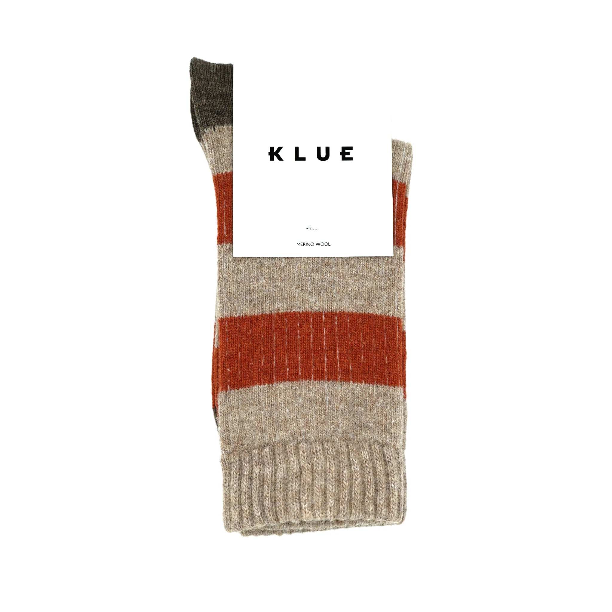 Klue - Wool Socks - Stripe