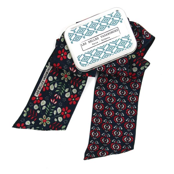 Les Belles Vagabondes - Silk Twilly Scarf