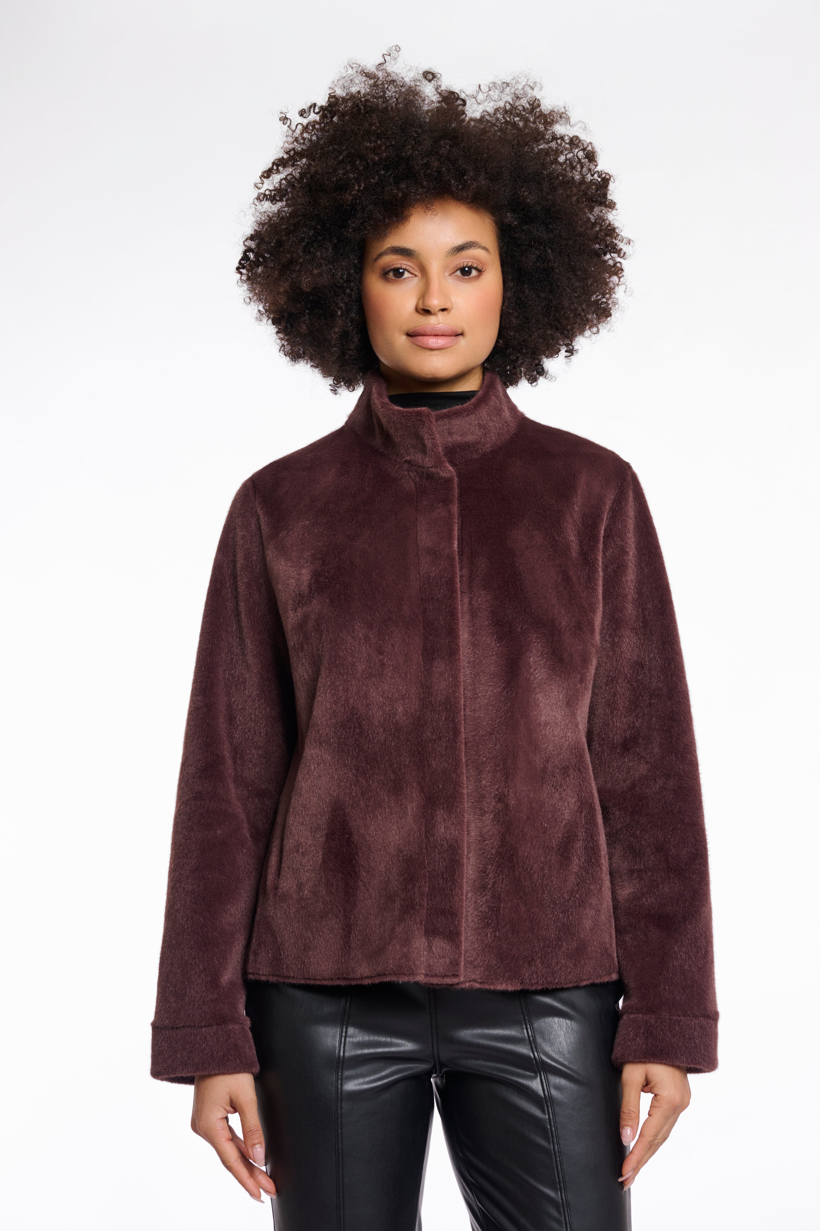 Rino & Pell - Faux Fur Jacket - Madai
