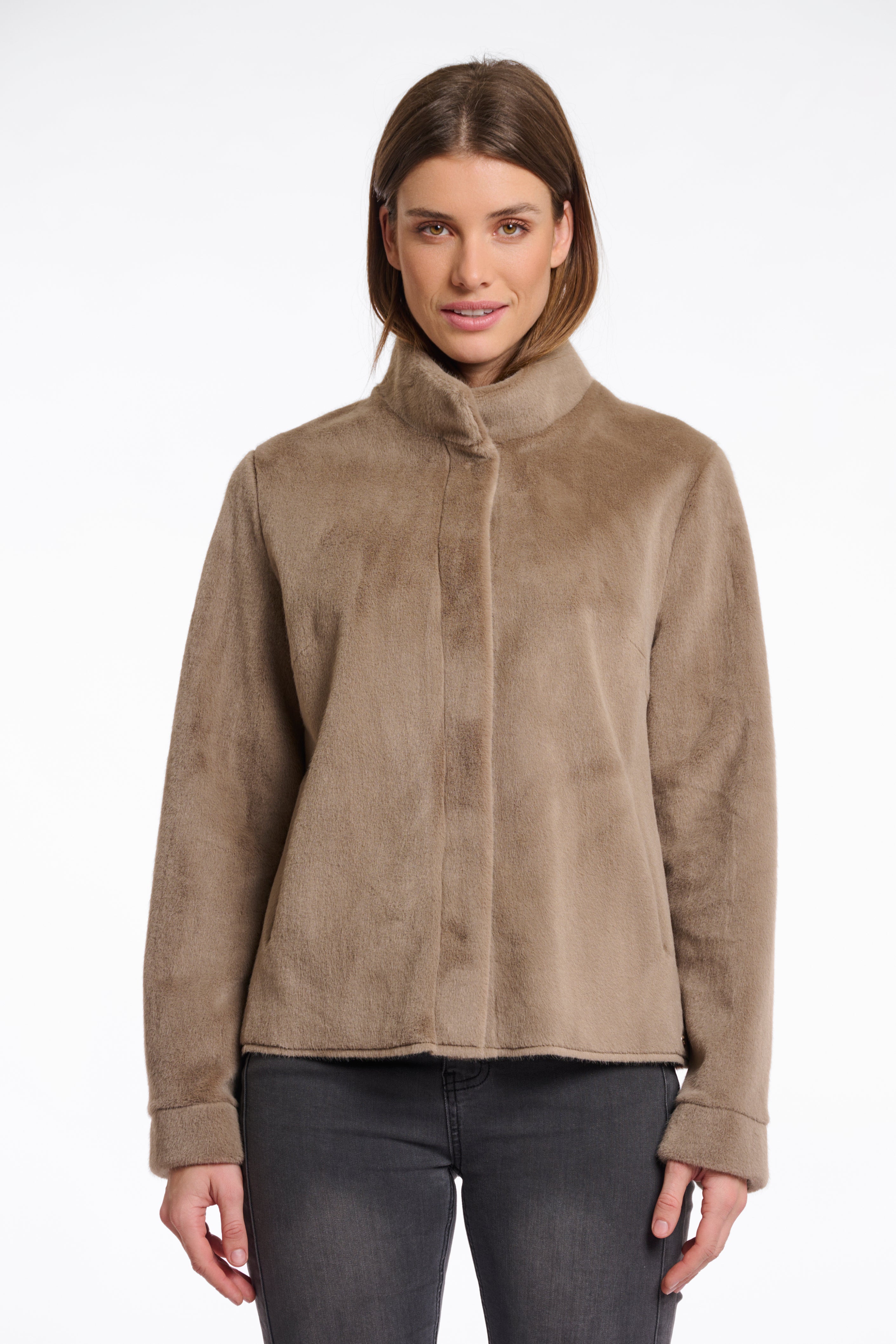 Rino & Pell - Faux Fur Jacket - Madai