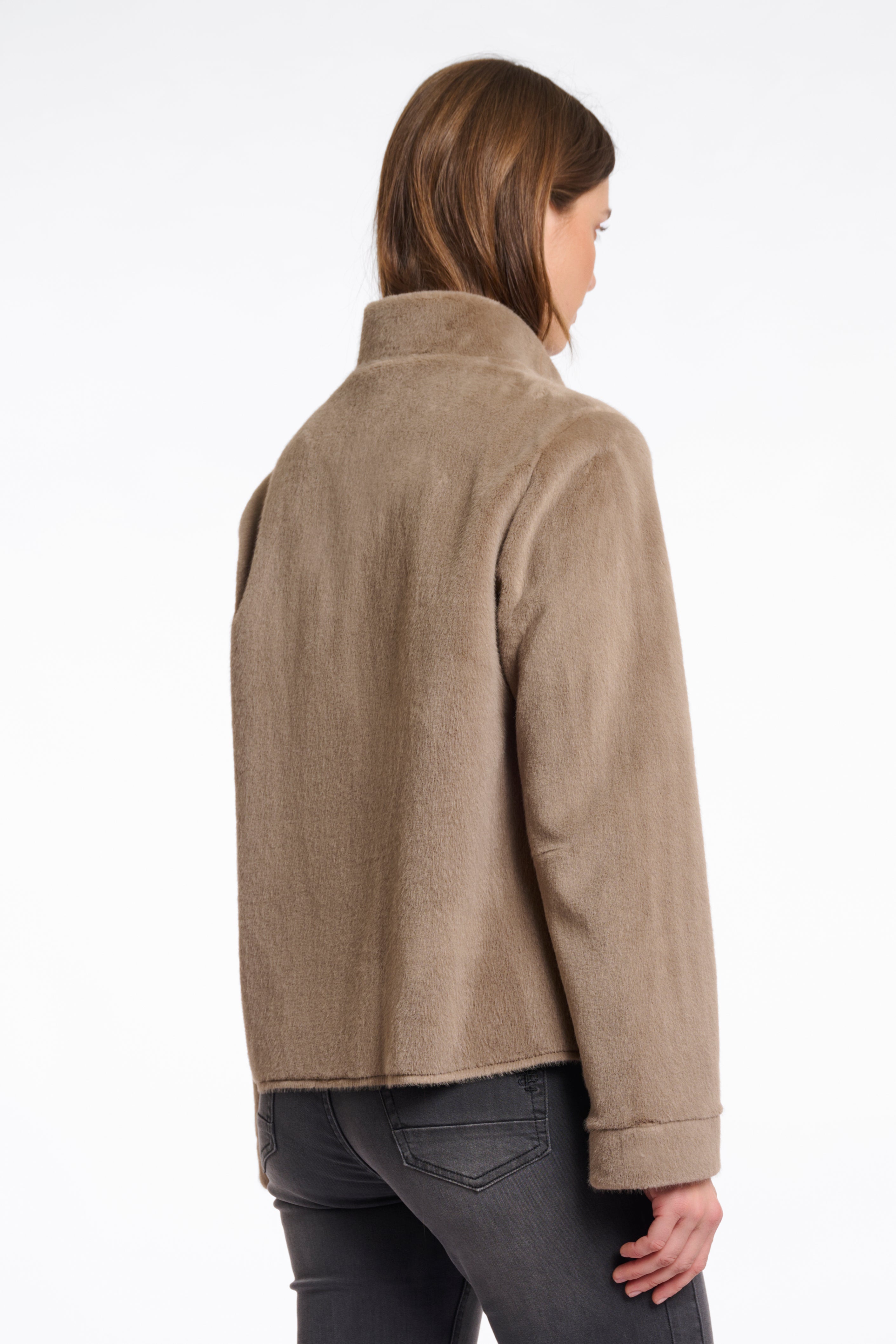 Rino & Pell - Faux Fur Jacket - Madai