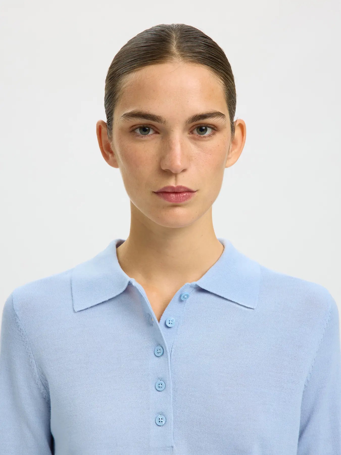 Selected F - Collared Knit - Thea