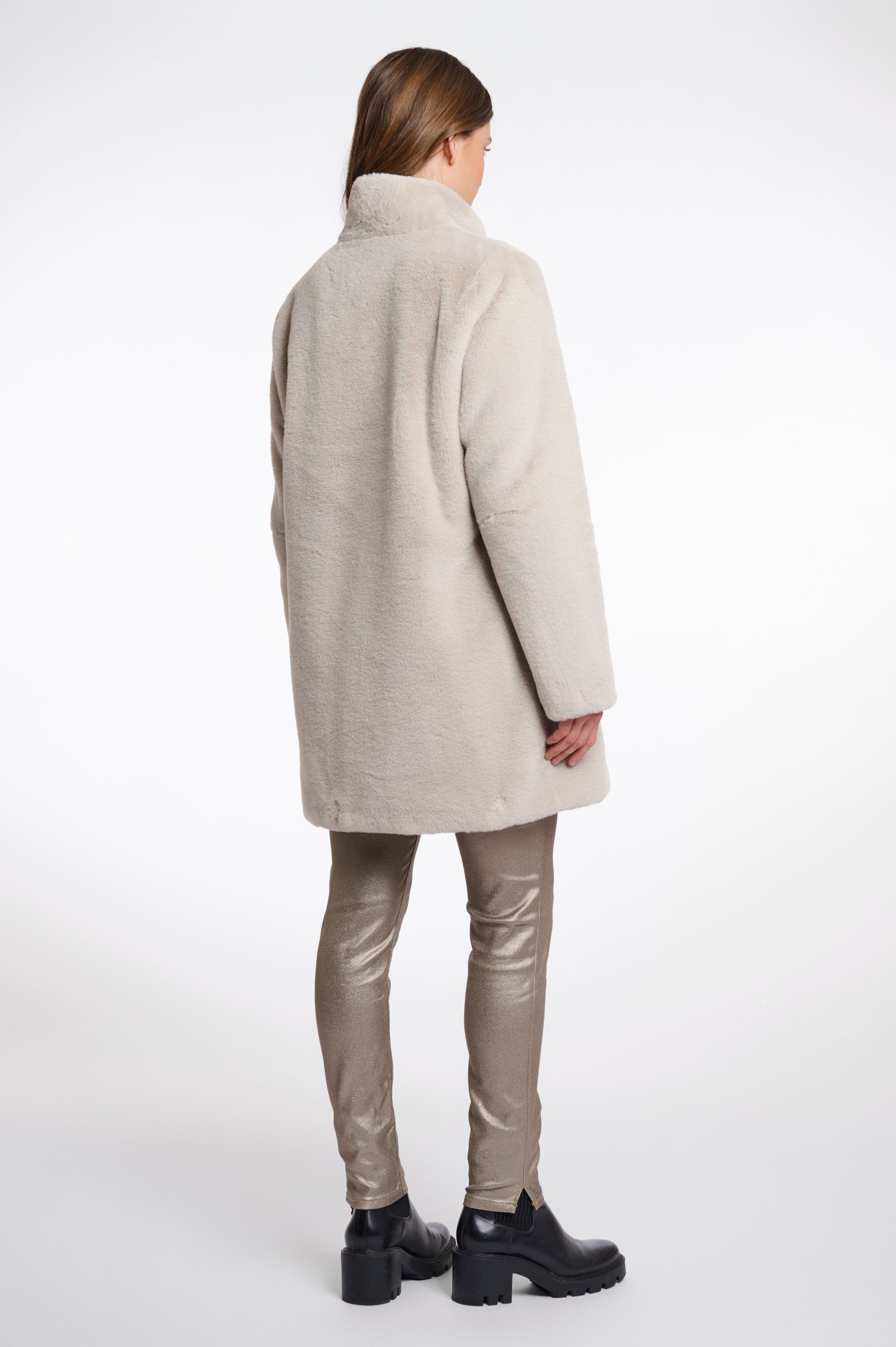 Rino & Pelle - Faux Fur Coat - Nonna