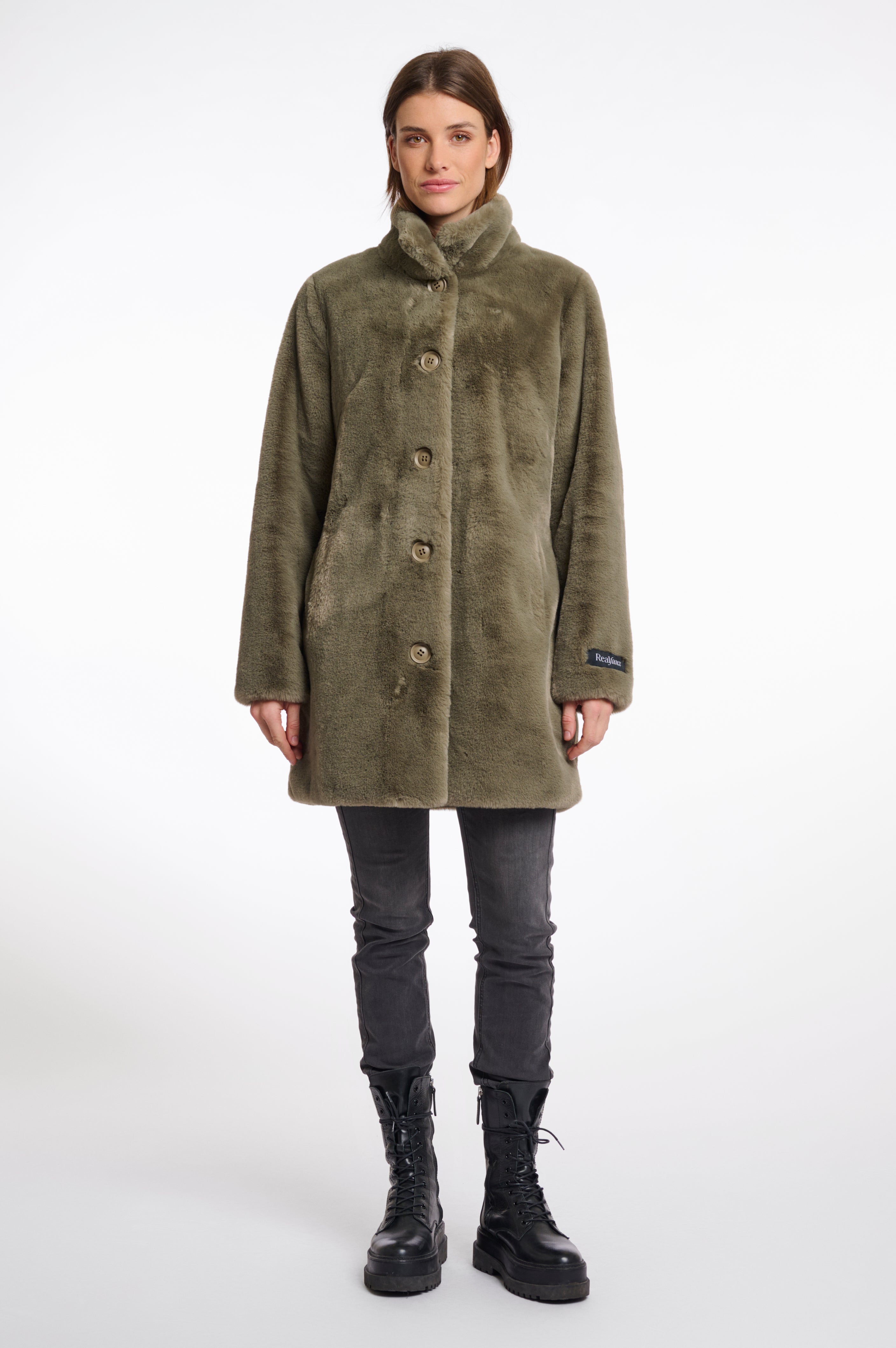 Rino & Pelle - Faux Fur Coat - Nonna