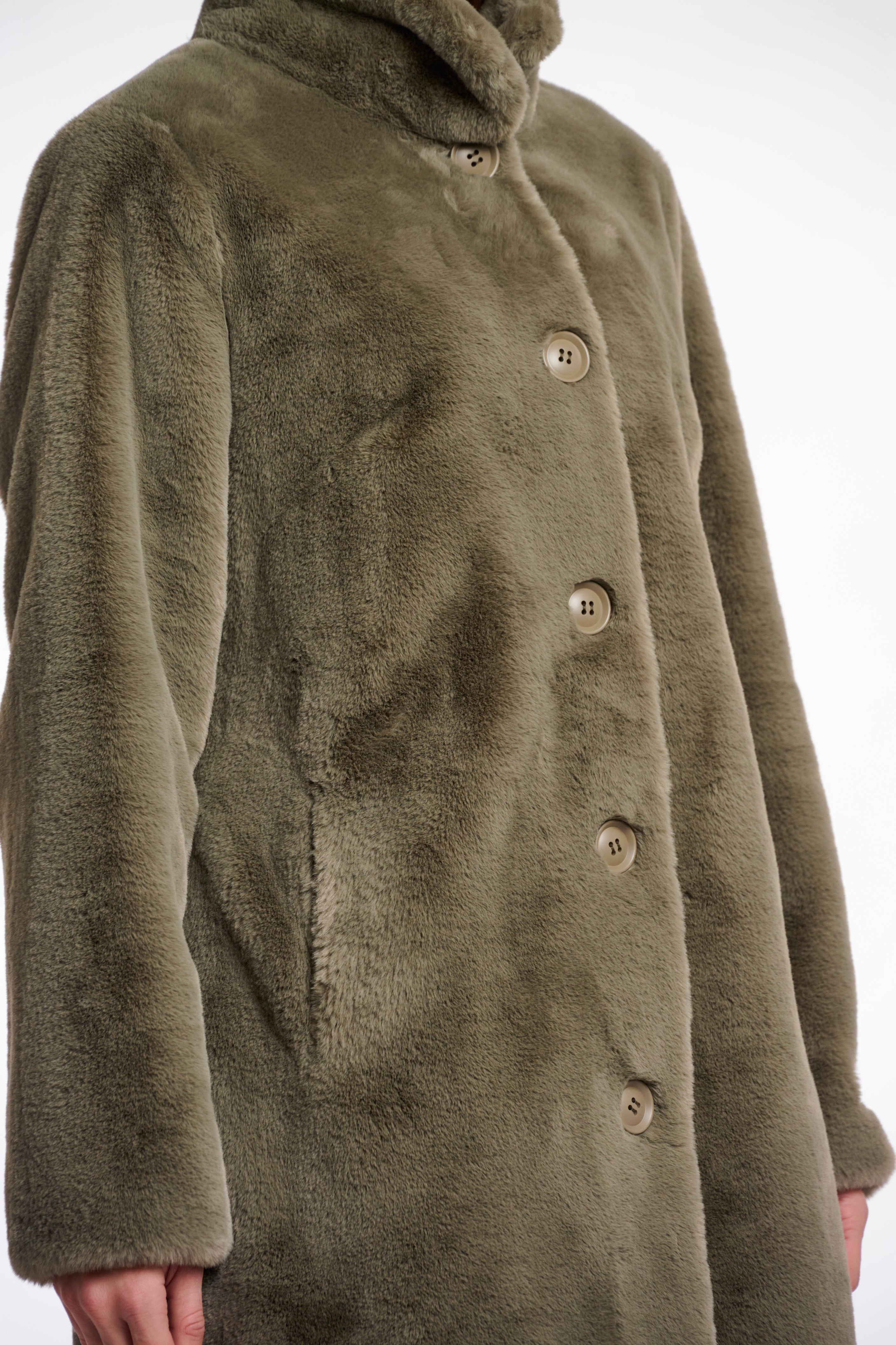 Rino & Pelle - Faux Fur Coat - Nonna