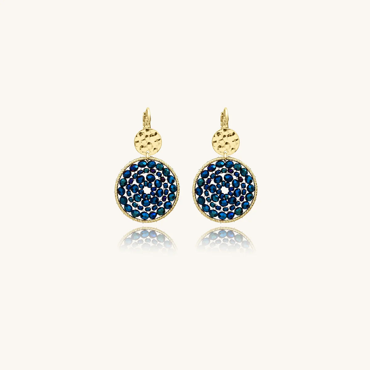 Santibe - Paradis Disc Earrings