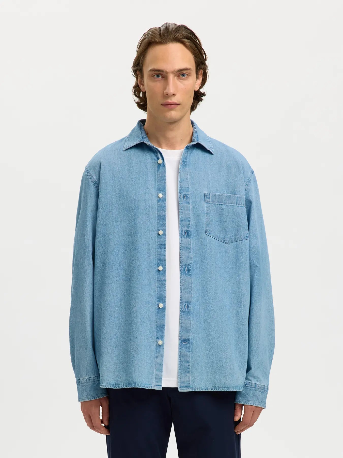 Selected H - Denim Shirt - Carlo