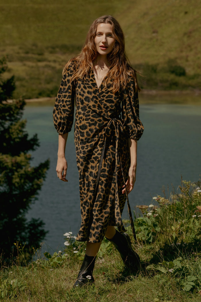 Traffic People - Wrap Dress