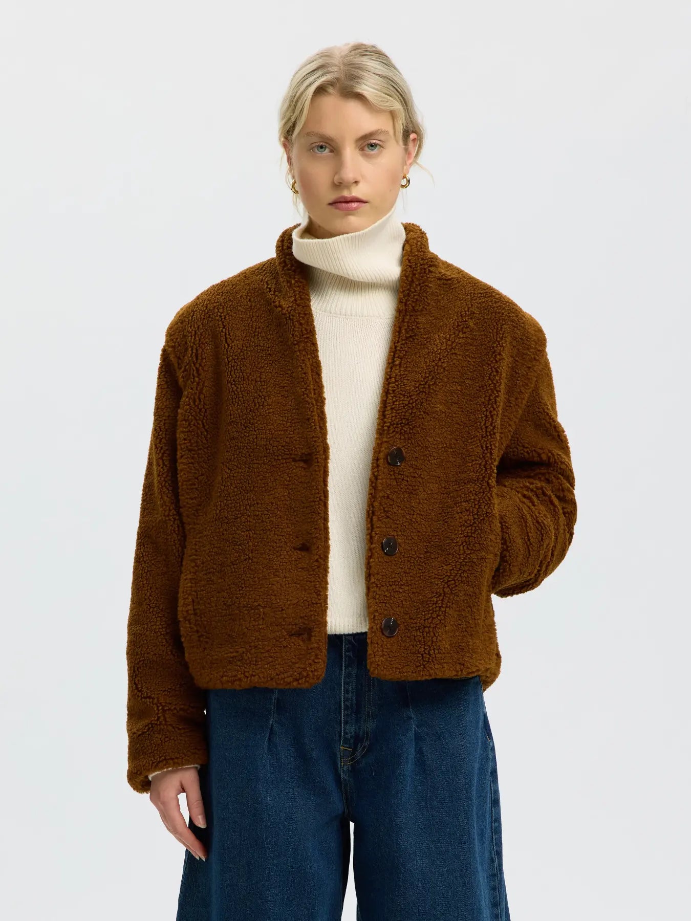 Selected F - Teddy Jacket