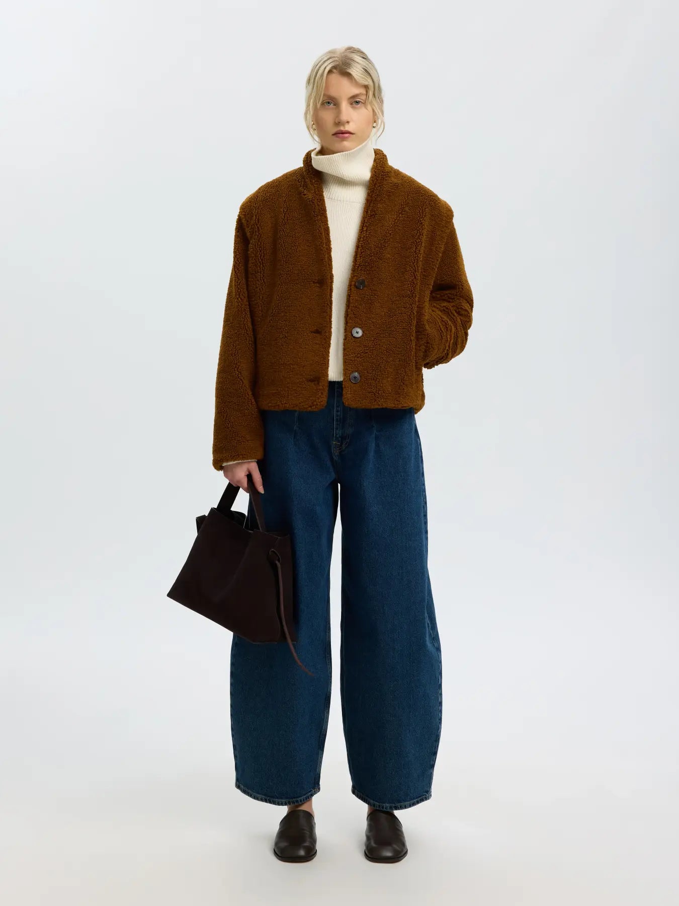 Selected F - Teddy Jacket