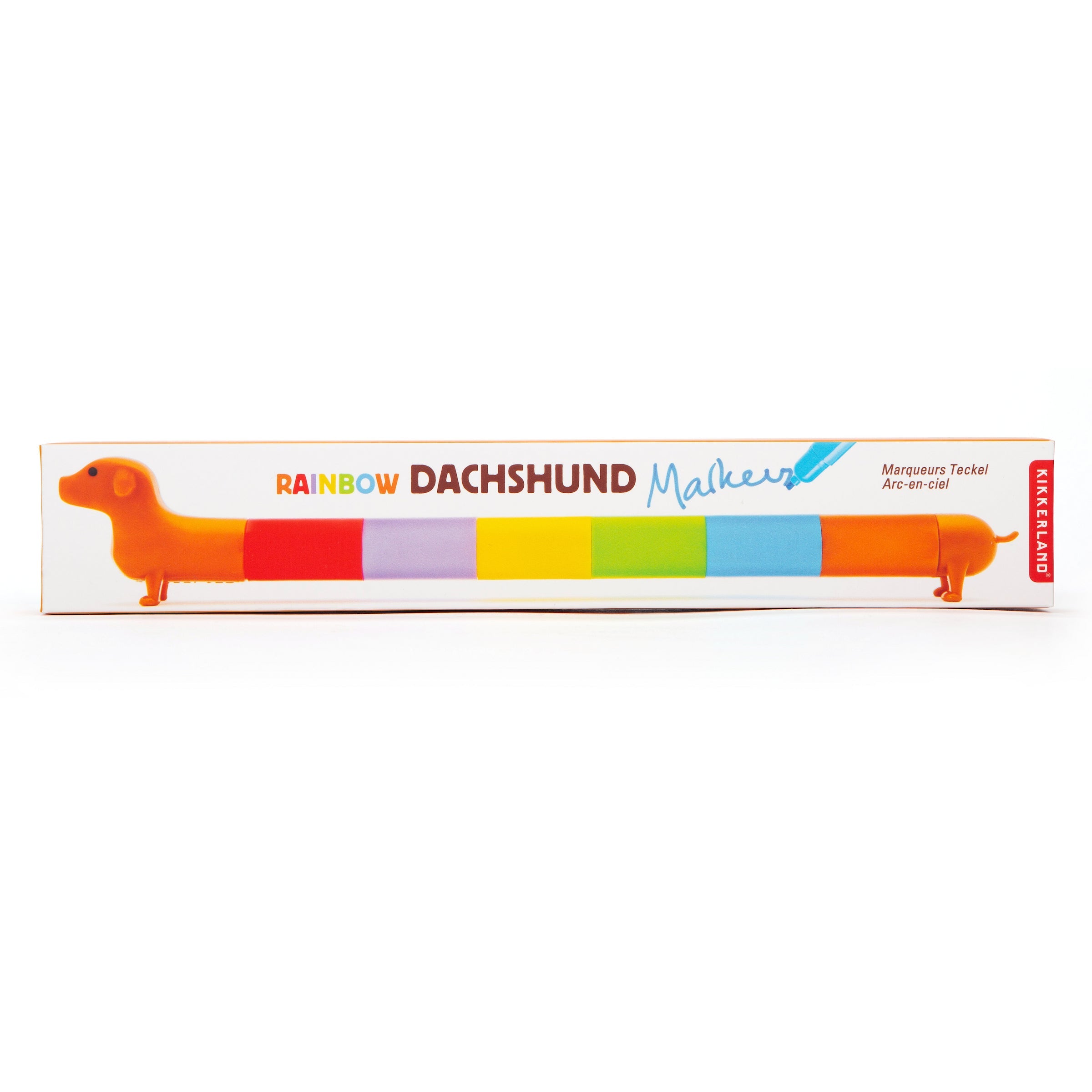 Kikkerland - Rainbow Dachshund Markers
