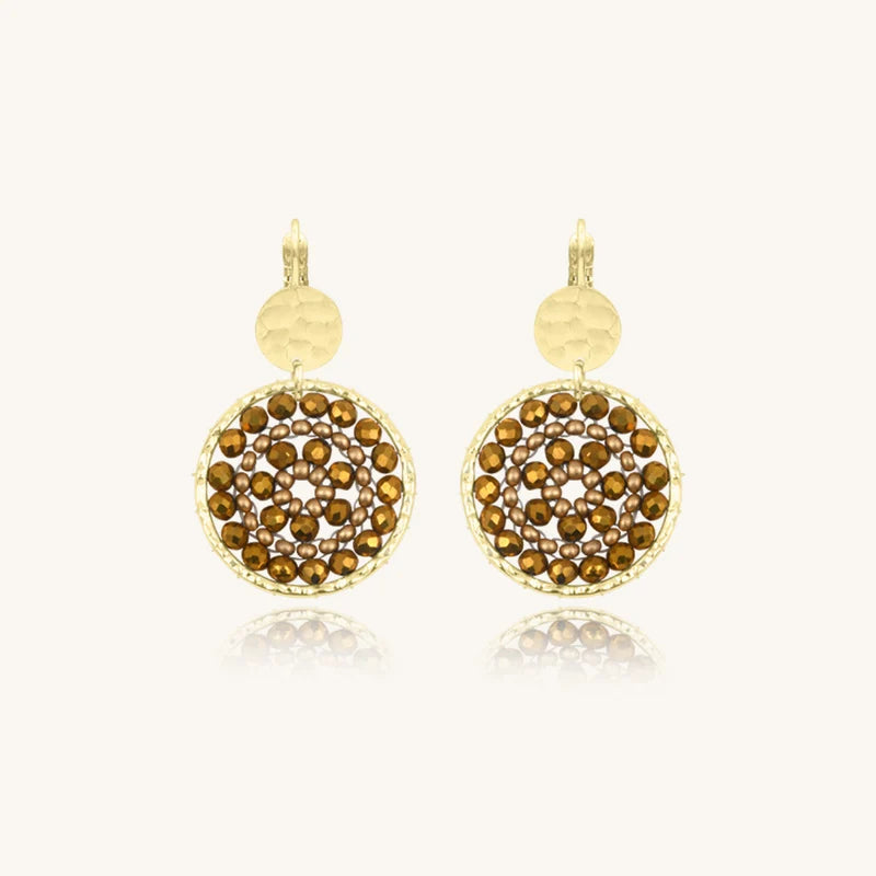 Santibe - Paradis Disc Earrings