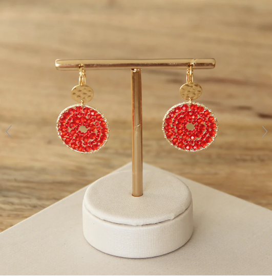 Santibe - Paradis Disc Earrings