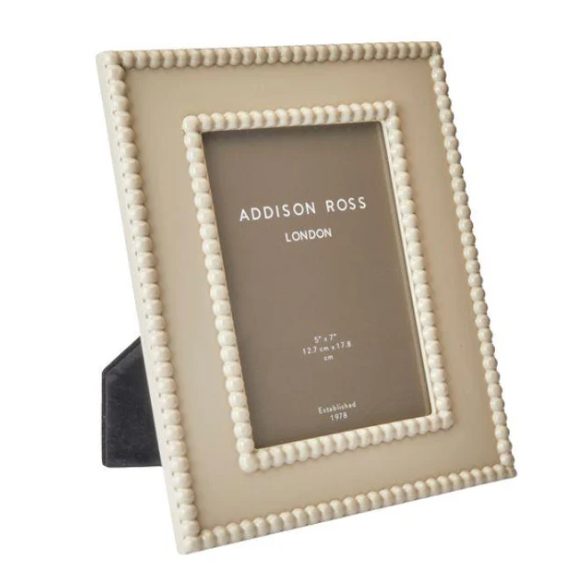 Addison Ross - Laquered Bobbin Frame 5 x 7"