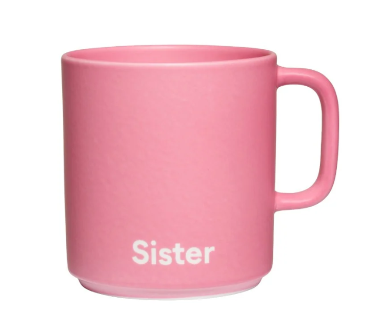 Design Letters - Bone China Mug