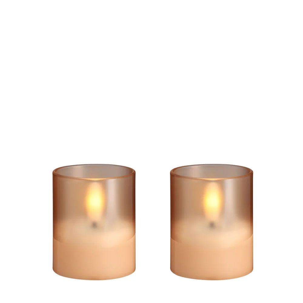 Moods & More - Glass Hurricane Candle