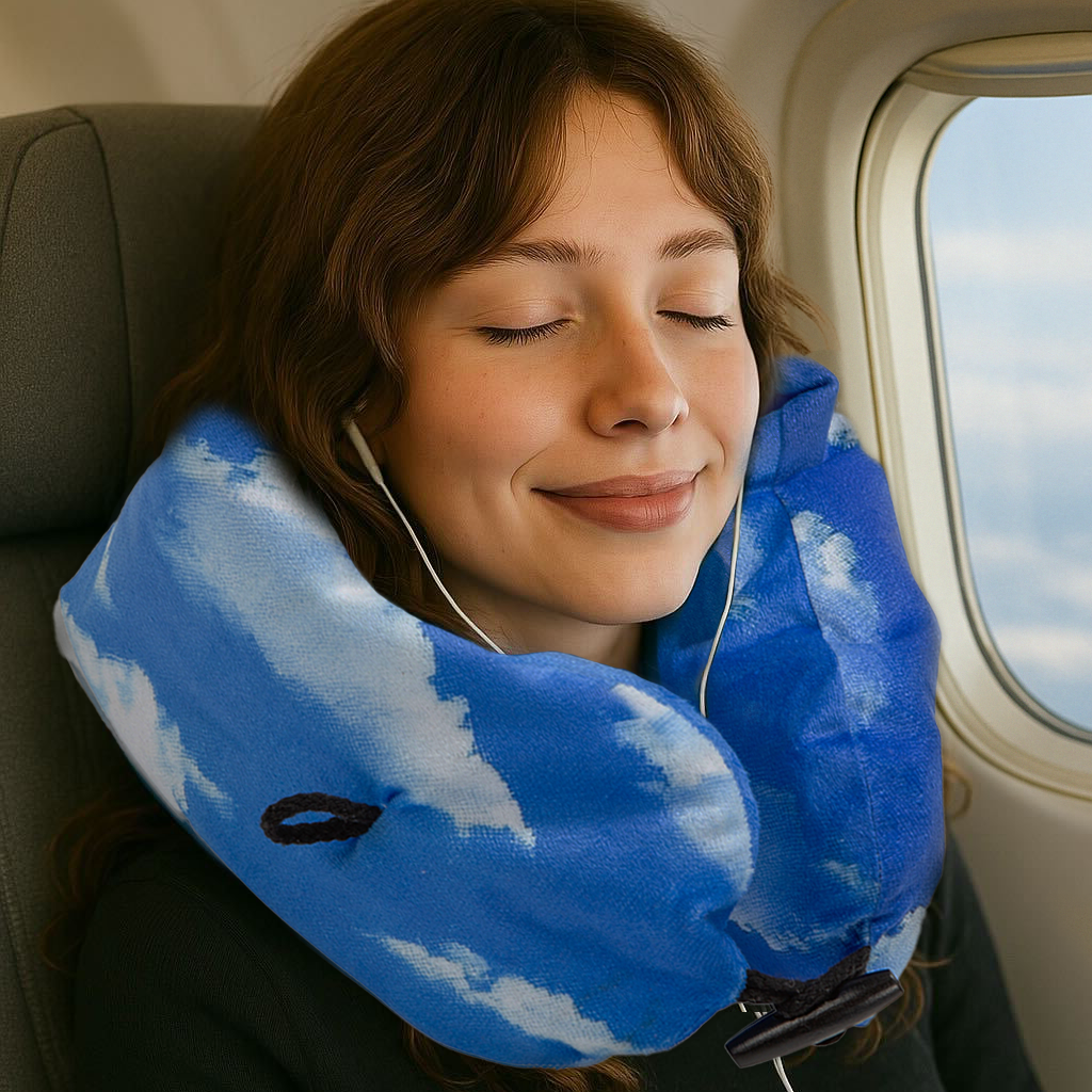 Kikkerland - Cloud Neck Pillow