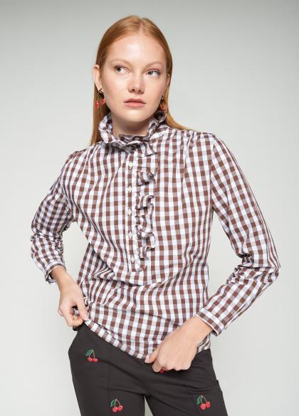 Vilagallo - Gingham Blouse - Vichy