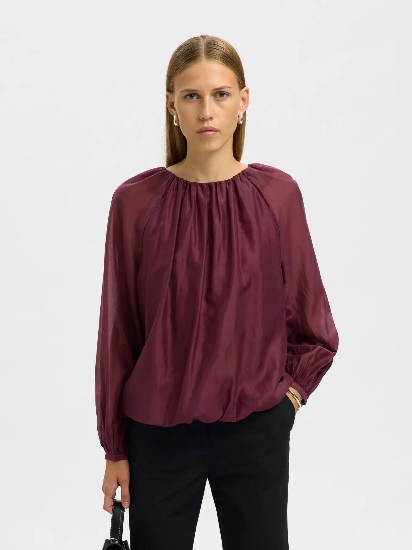 Selected F - Blouse - Iris