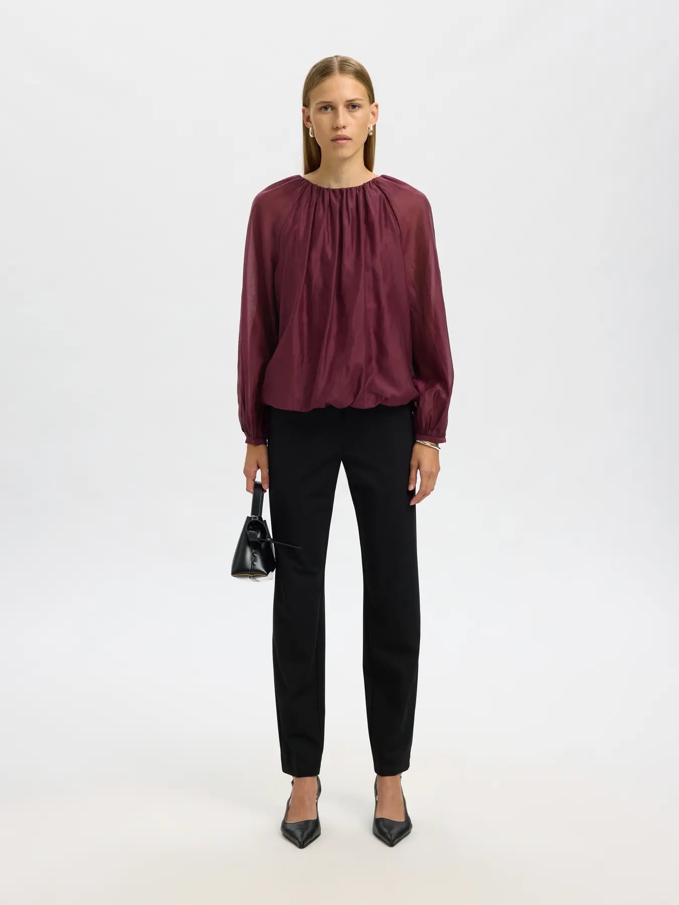 Selected F - Blouse - Iris