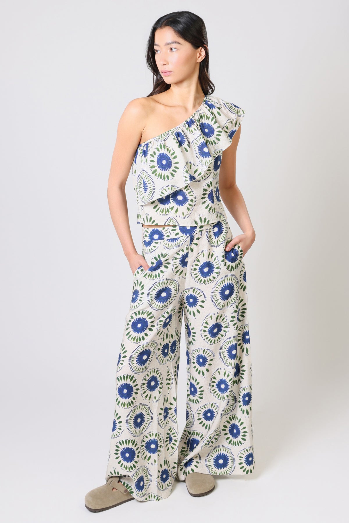 Traffic People - Wide Leg Trouser - Rene