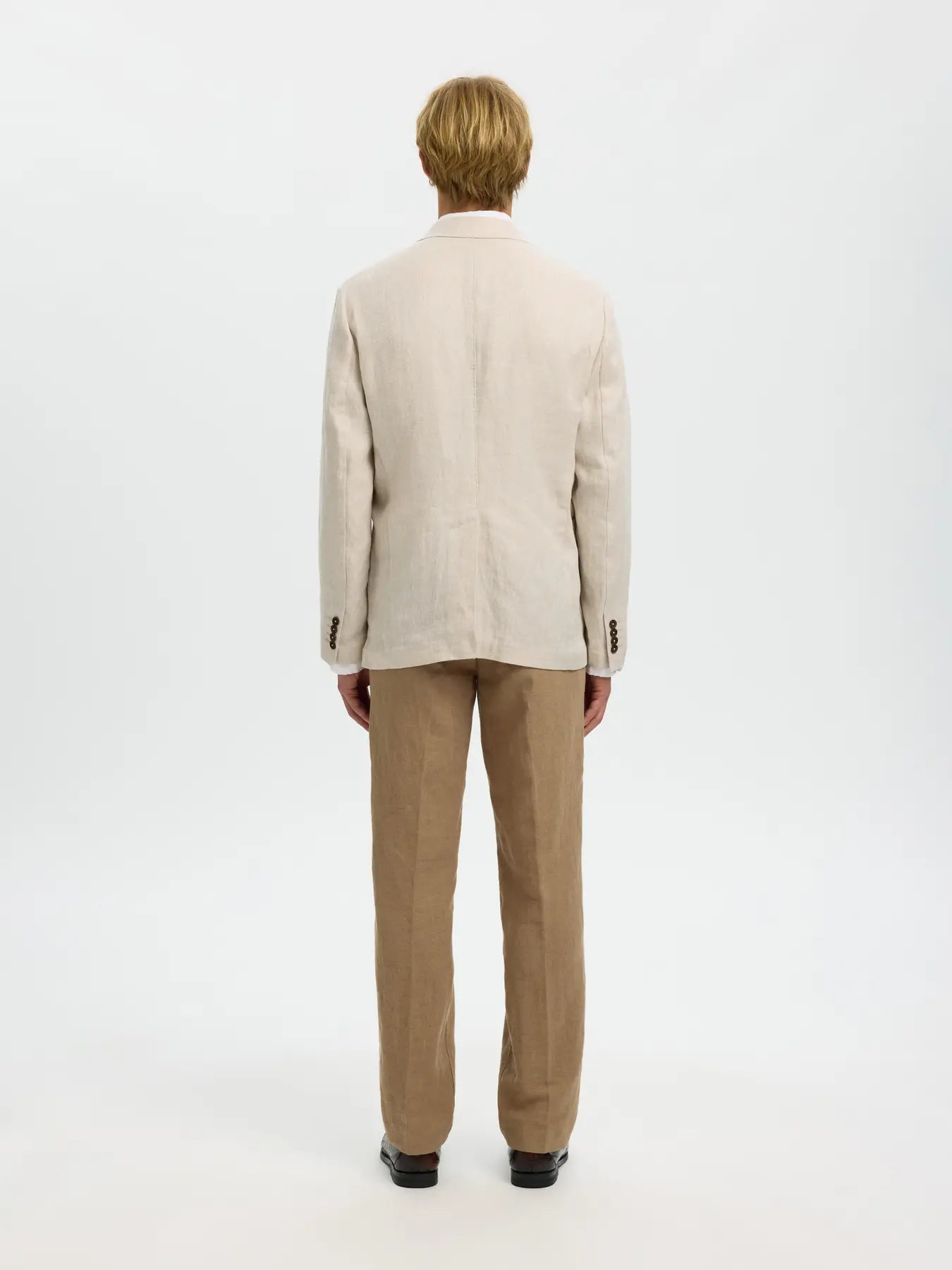 Selected H - Linen Blazer - Charles