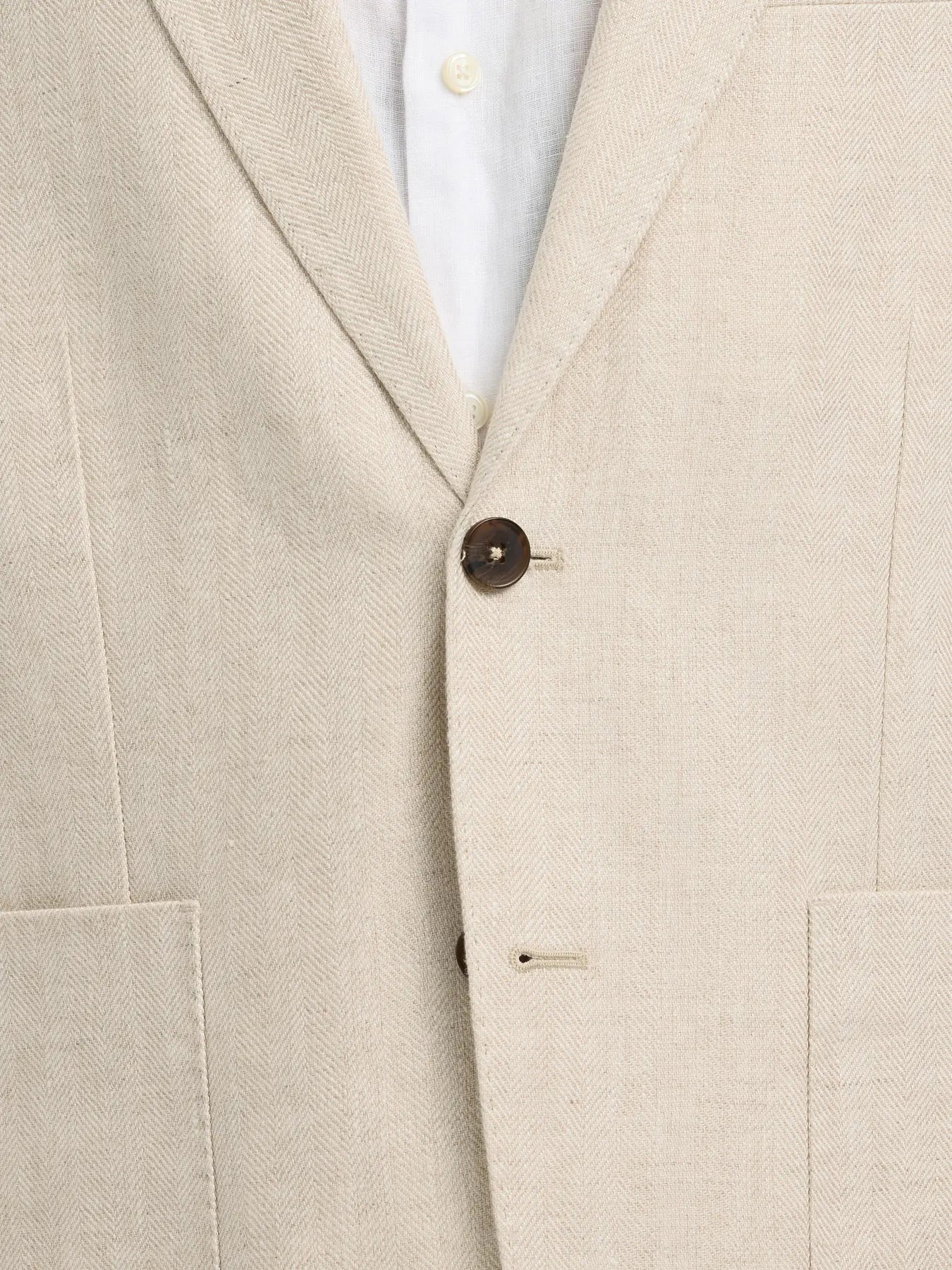 Selected H - Linen Blazer - Charles