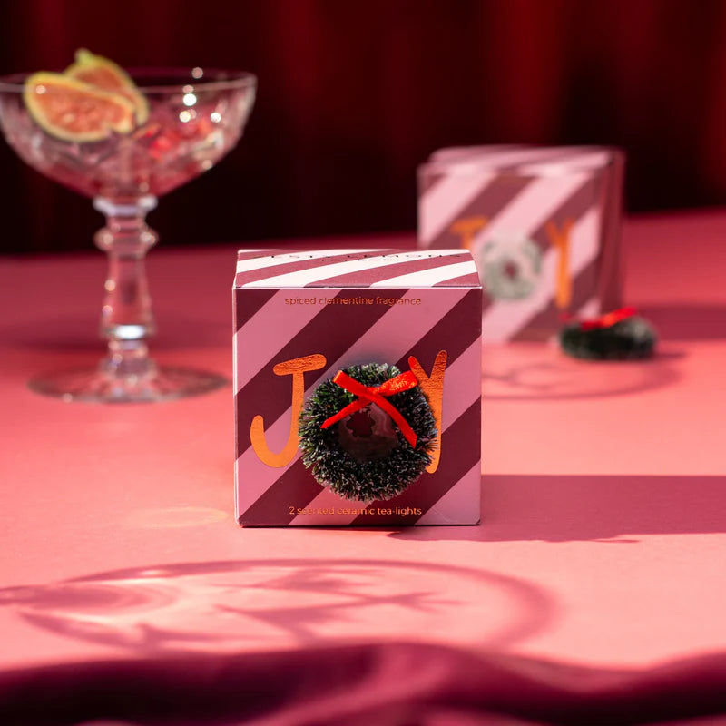 Zesty Lemons - Sparkle Tealights x 2