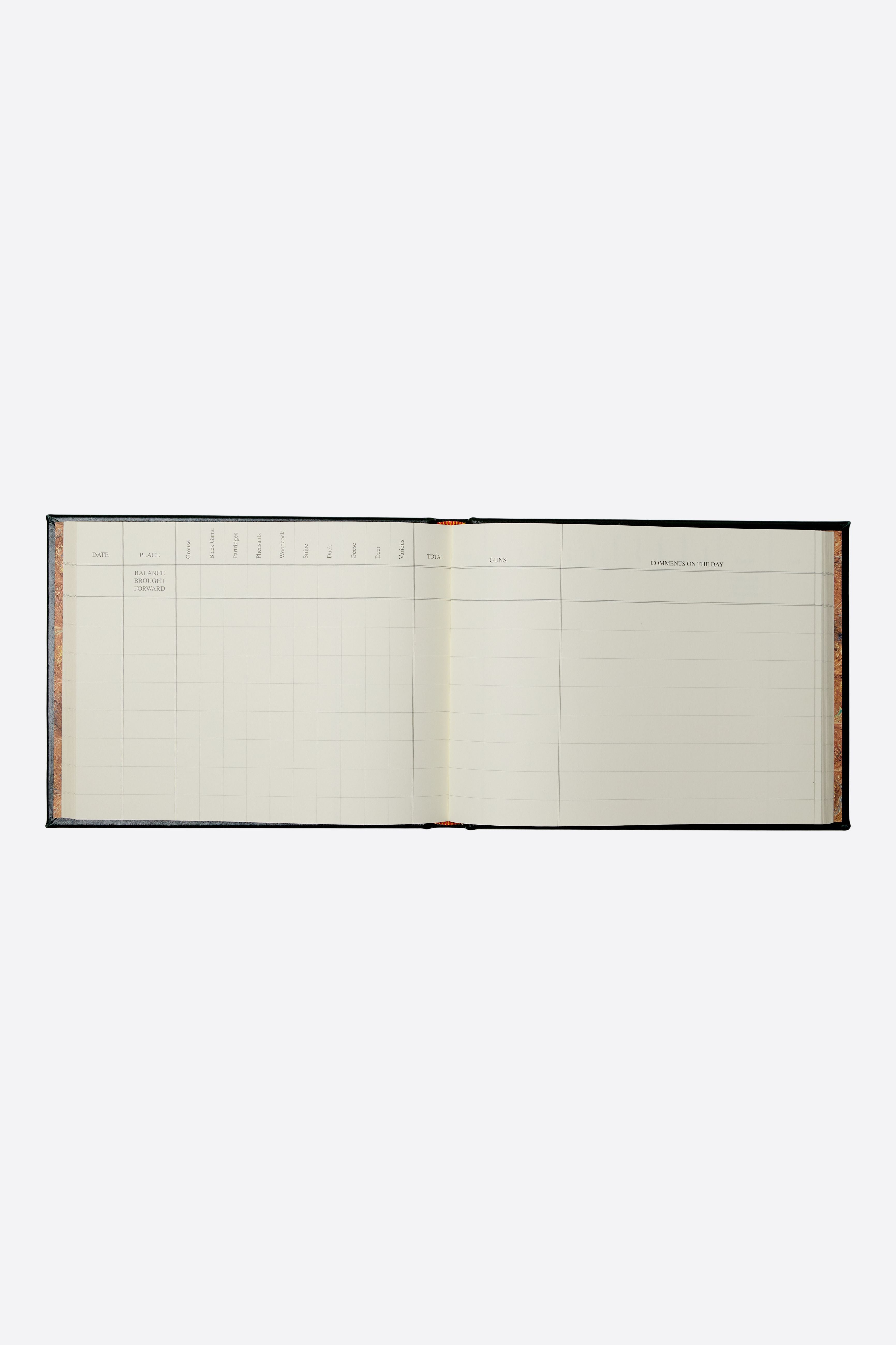 Roxtons Large Game Book Full Leather